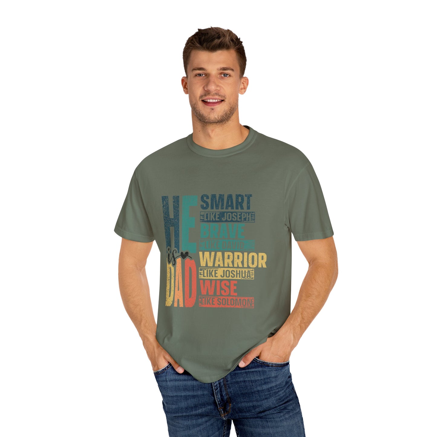 He is Smart like Jospeh,  Men's Garment-Dyed T-shirt