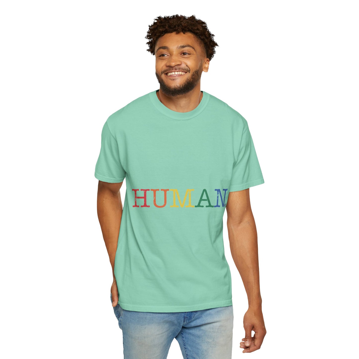 Human Unisex Garment-Dyed T-shirt