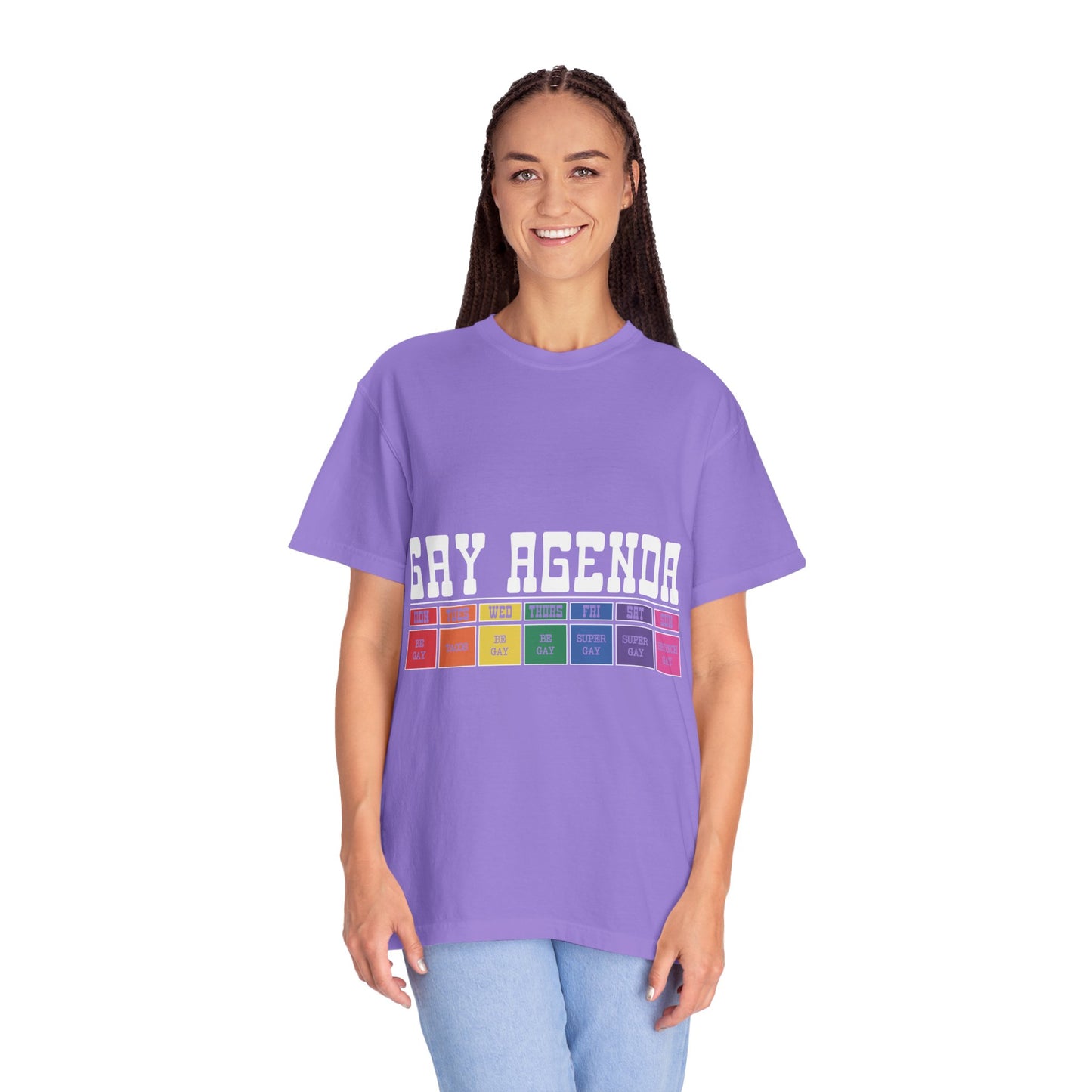 Gay Agenda Unisex Garment-Dyed T-shirt