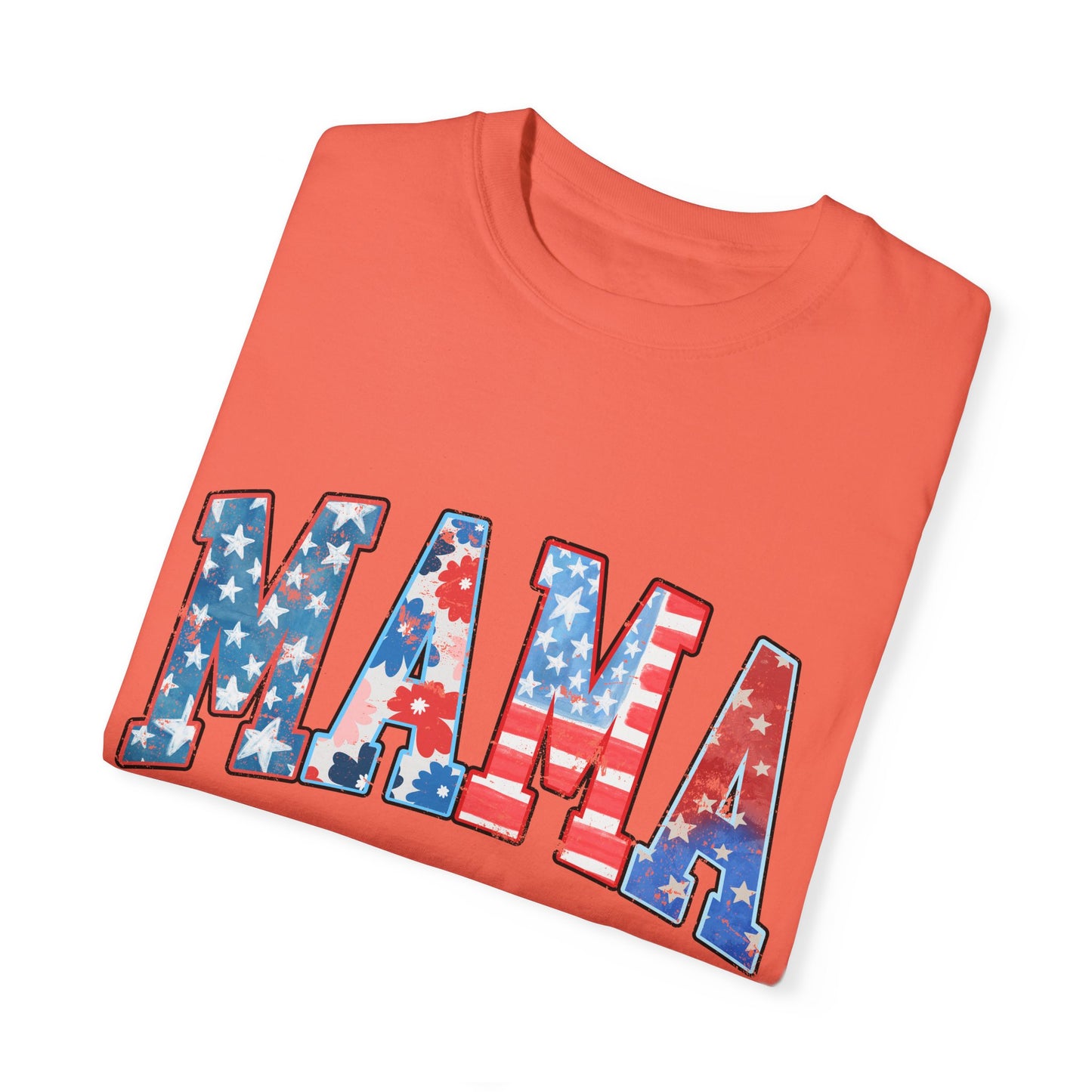 Mama America  Garment-Dyed T-shirt