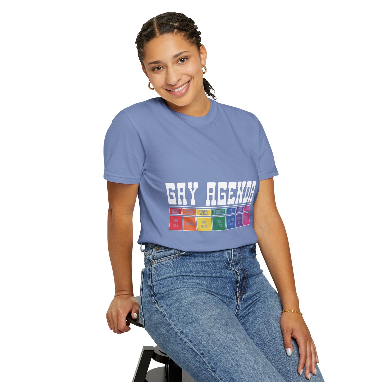 Gay Agenda Unisex Garment-Dyed T-shirt