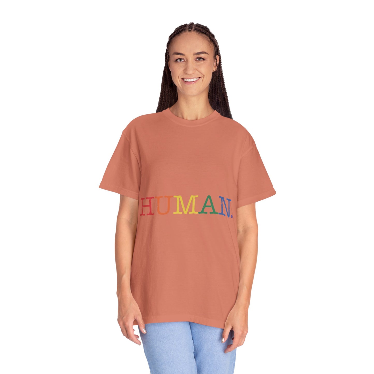 Human Unisex Garment-Dyed T-shirt