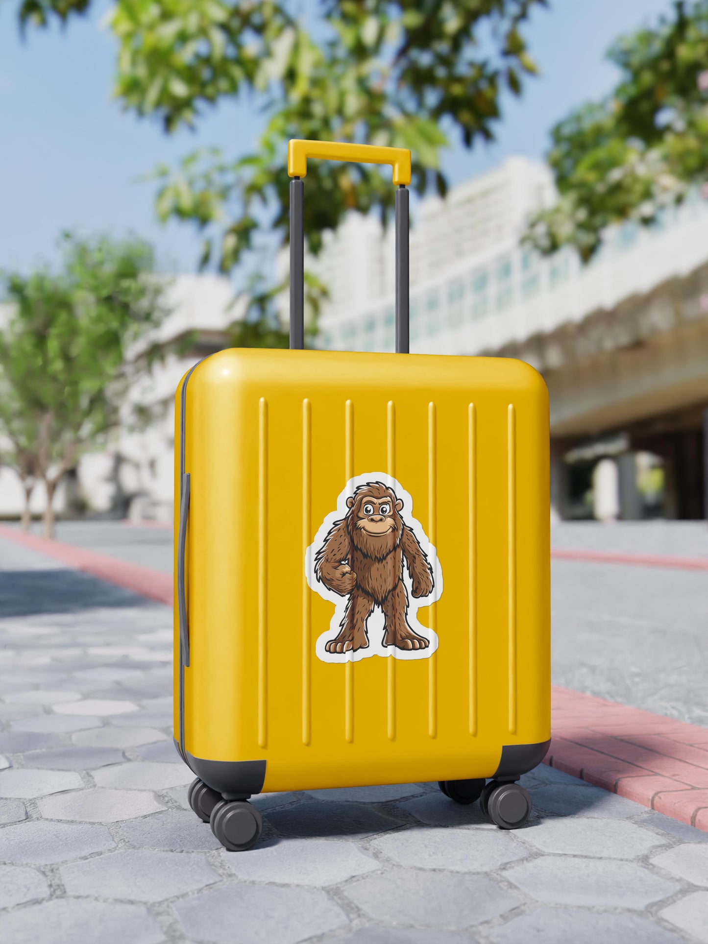 Adorable Bigfoot Vinyl Sticker - Add a Touch of Cryptid Charm!