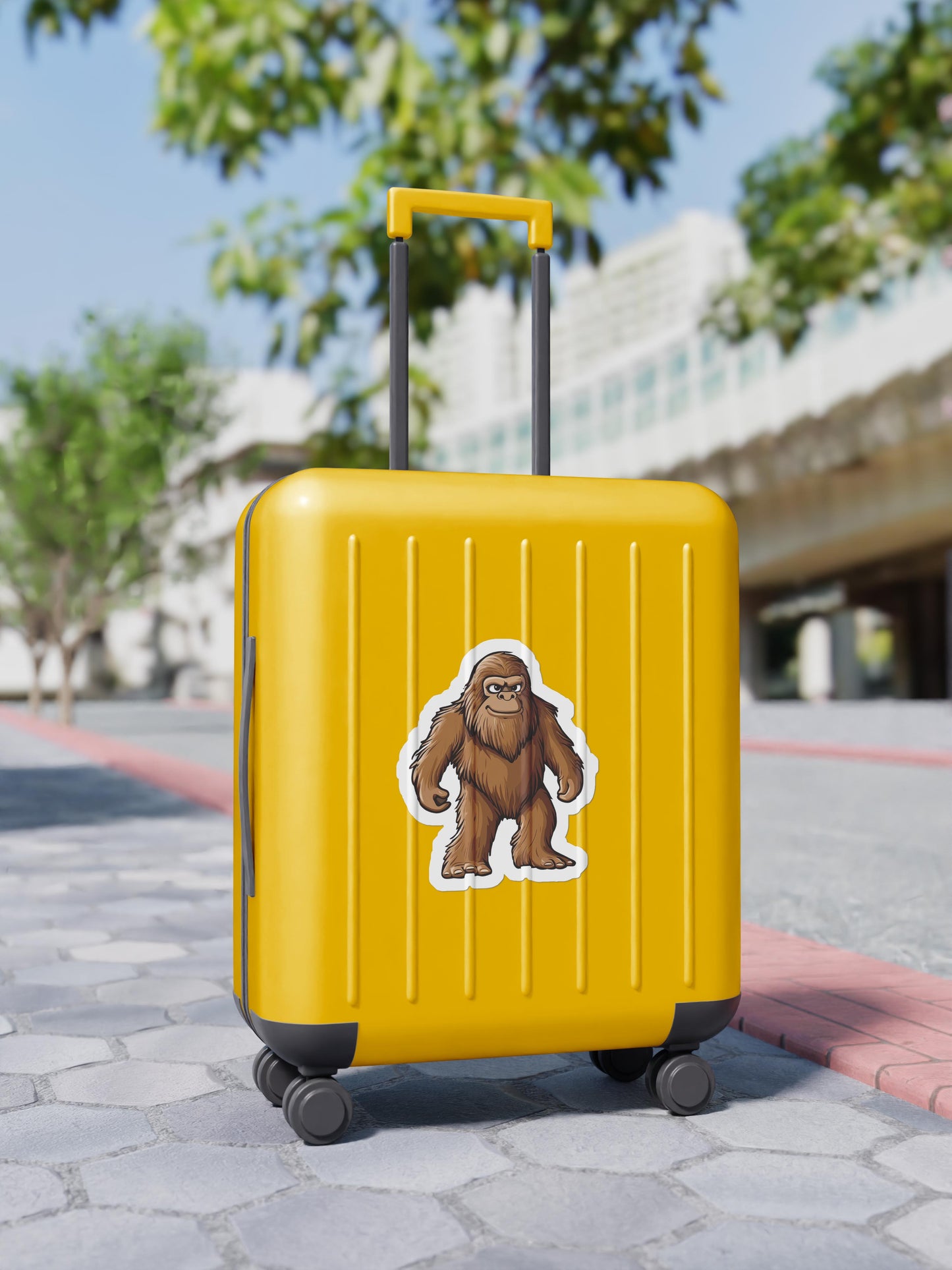 Adorable Bigfoot Vinyl Sticker - Add a Touch of Cryptid Charm!