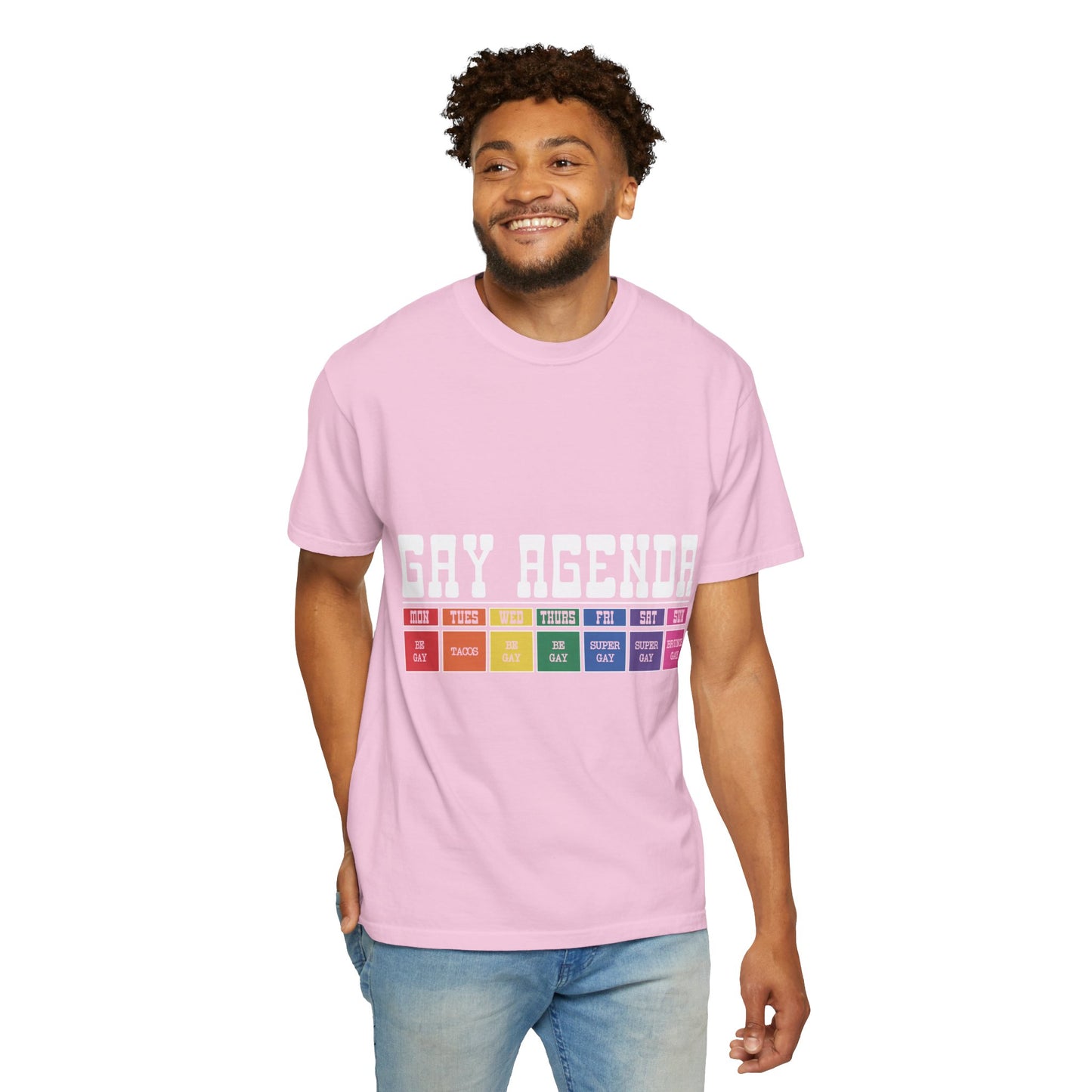 Gay Agenda Unisex Garment-Dyed T-shirt