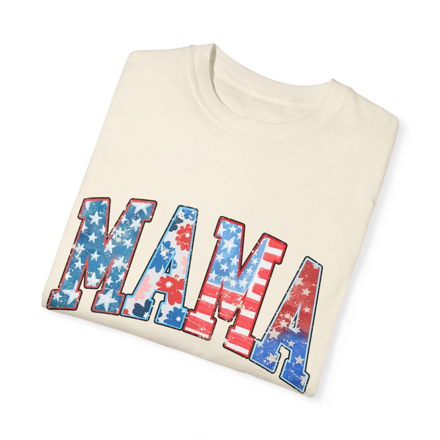 Mama America  Garment-Dyed T-shirt