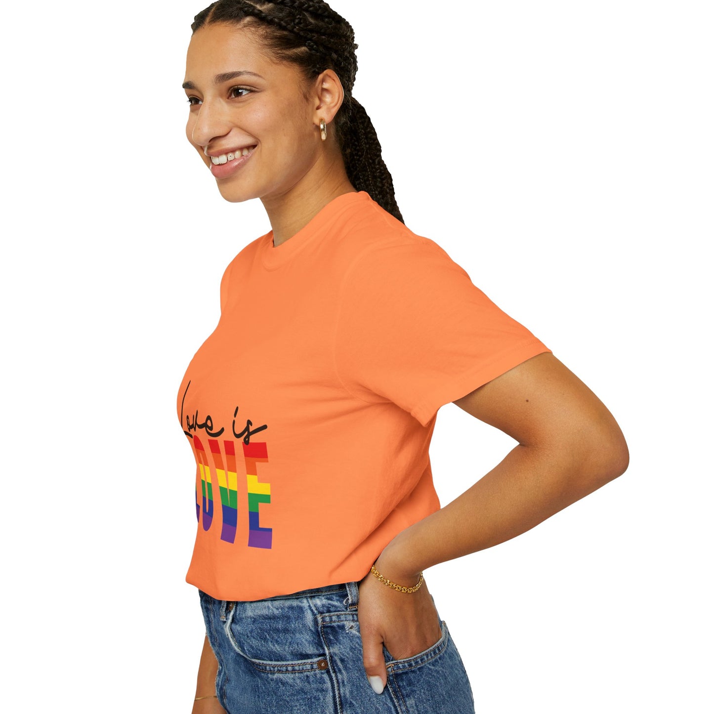 Love is Love, Unisex Garment-Dyed T-shirt