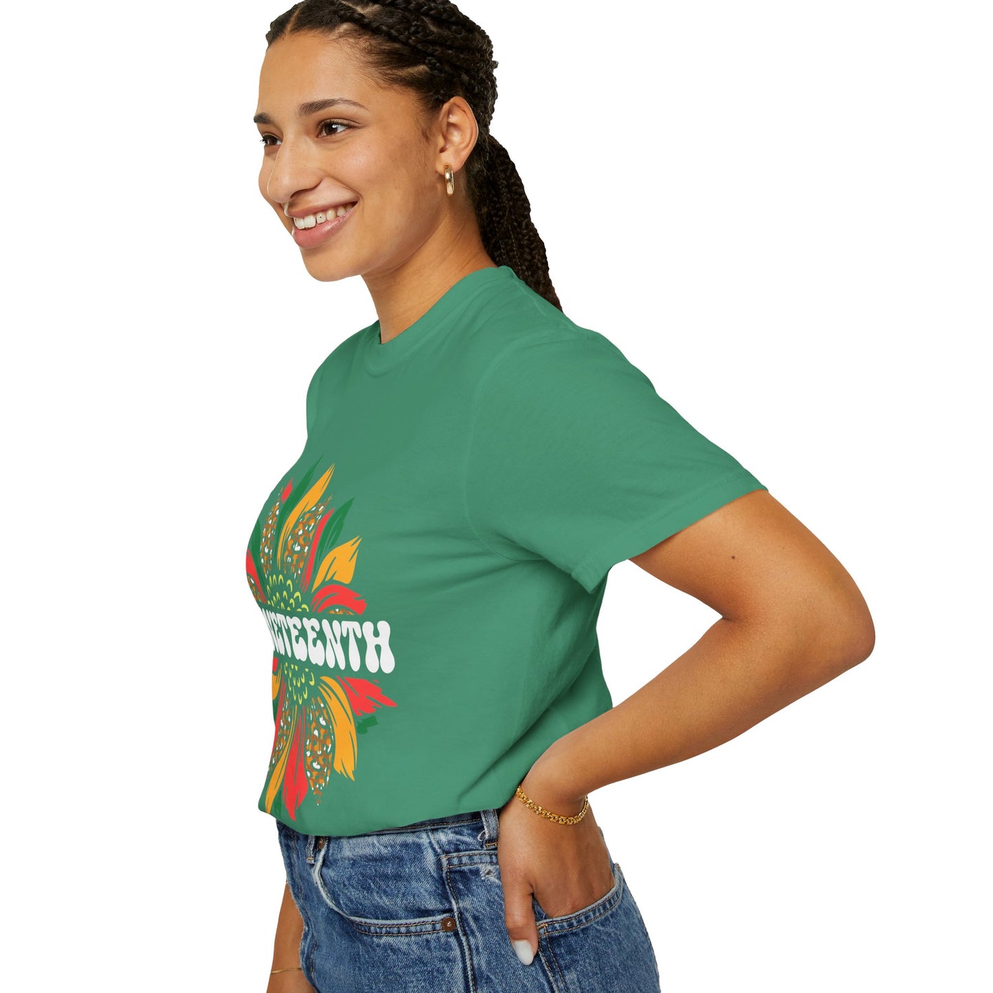 Juneteenth, Unisex Garment-Dyed T-shirt