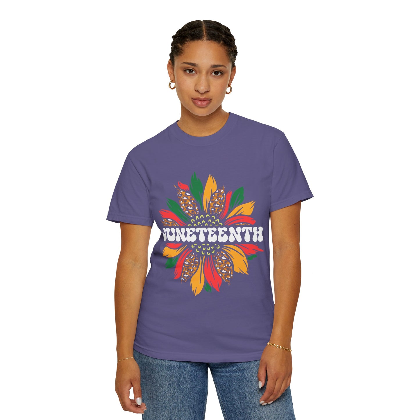 Juneteenth, Unisex Garment-Dyed T-shirt