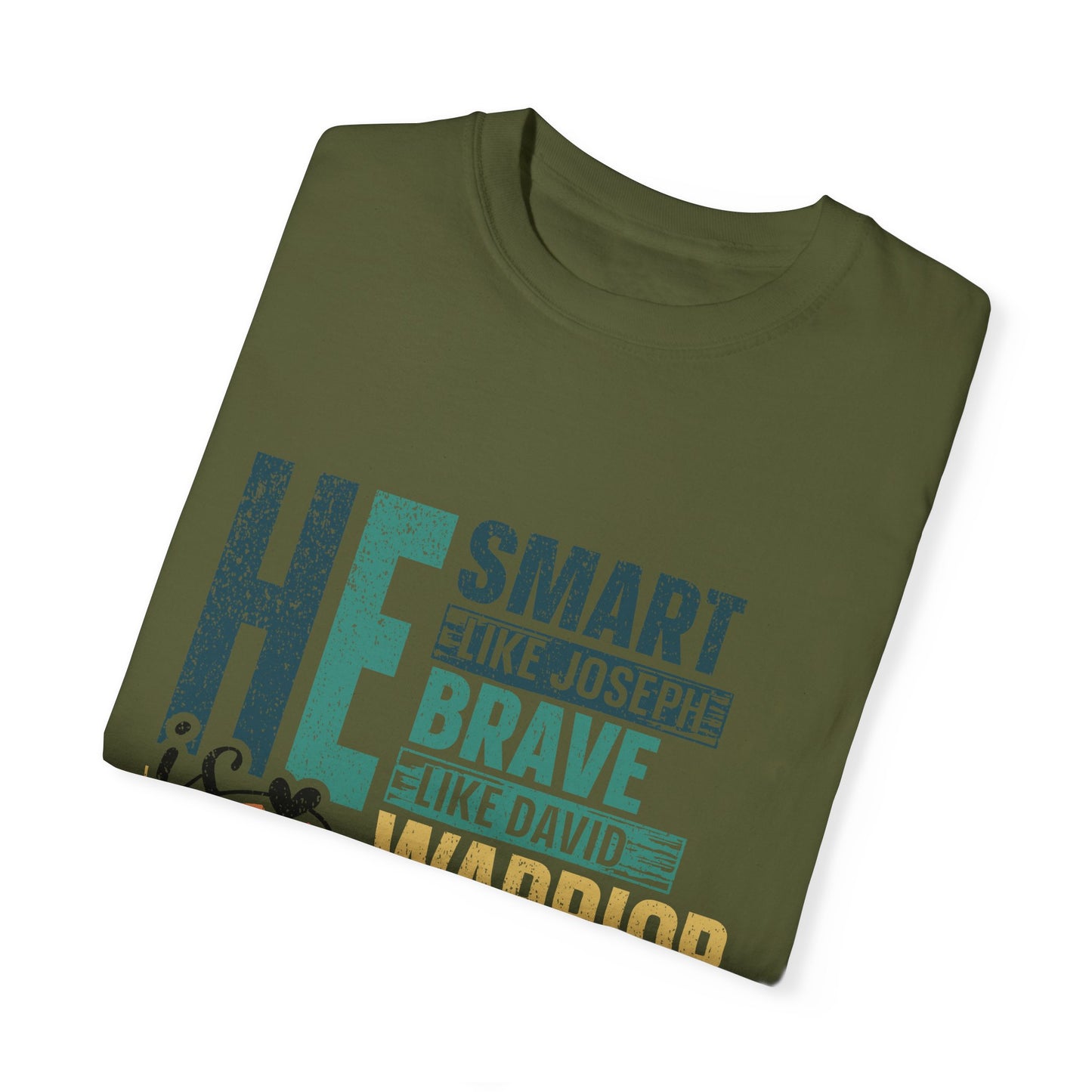 He is Smart like Jospeh,  Men's Garment-Dyed T-shirt