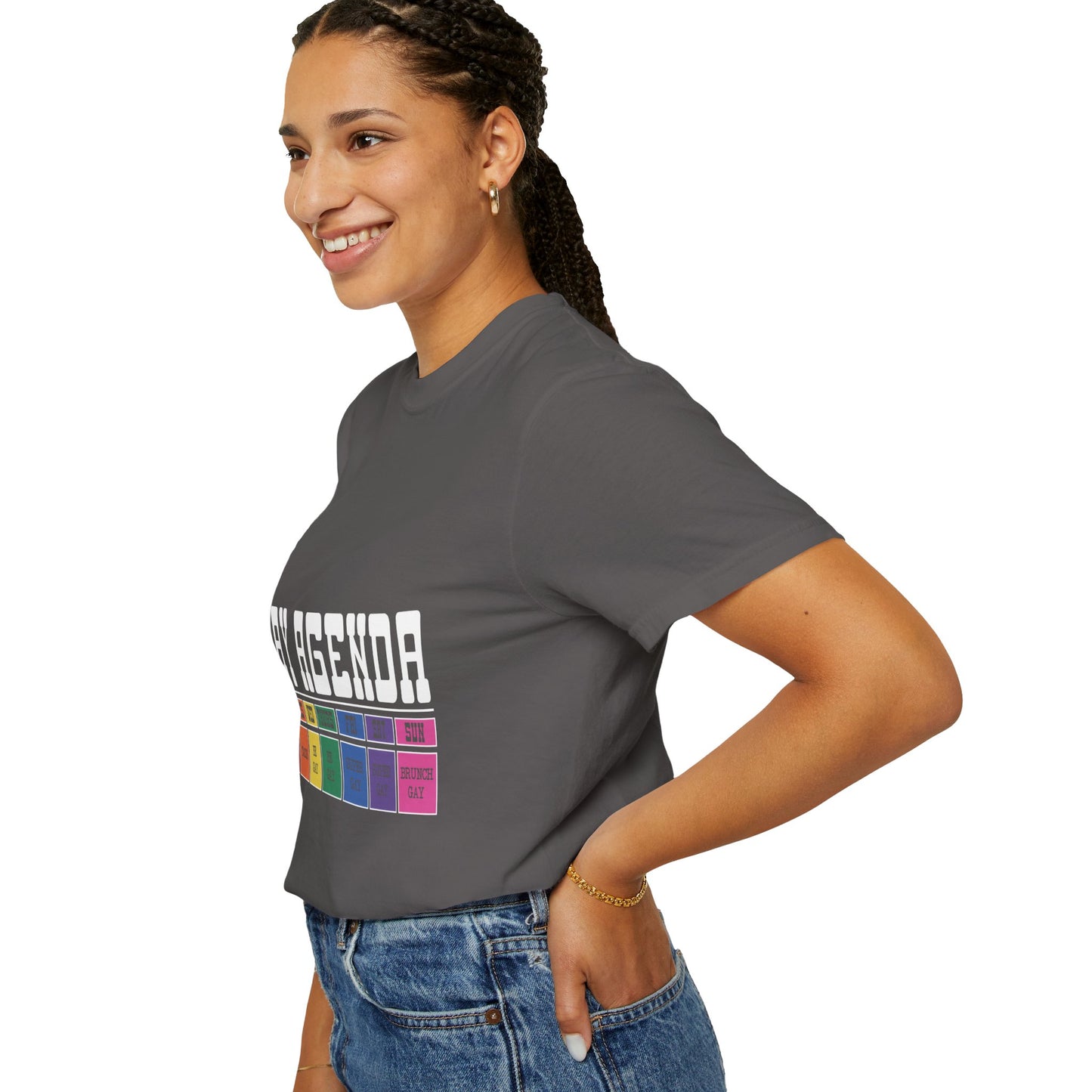 Gay Agenda Unisex Garment-Dyed T-shirt