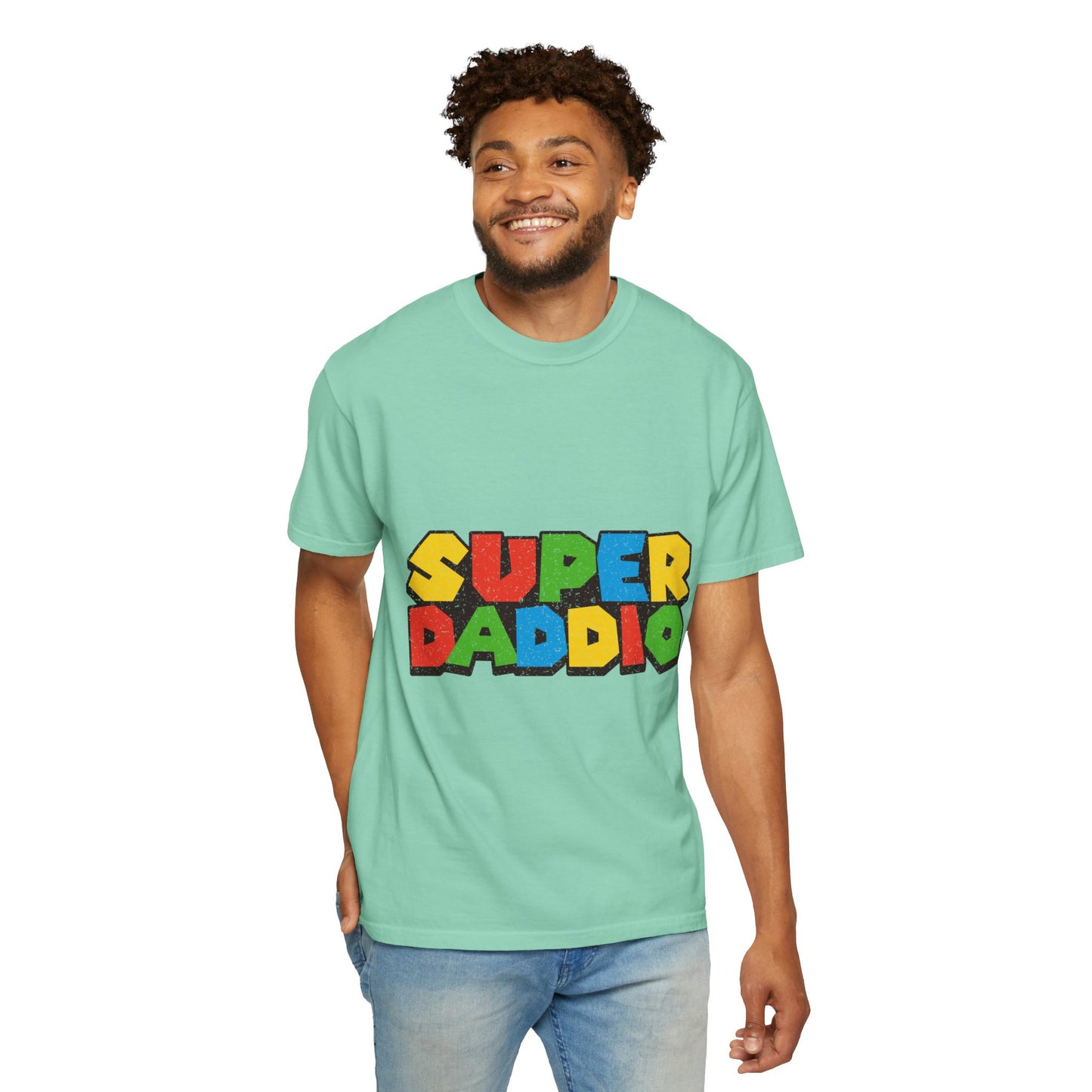 Super Daddio,  Men's Garment-Dyed T-shirt