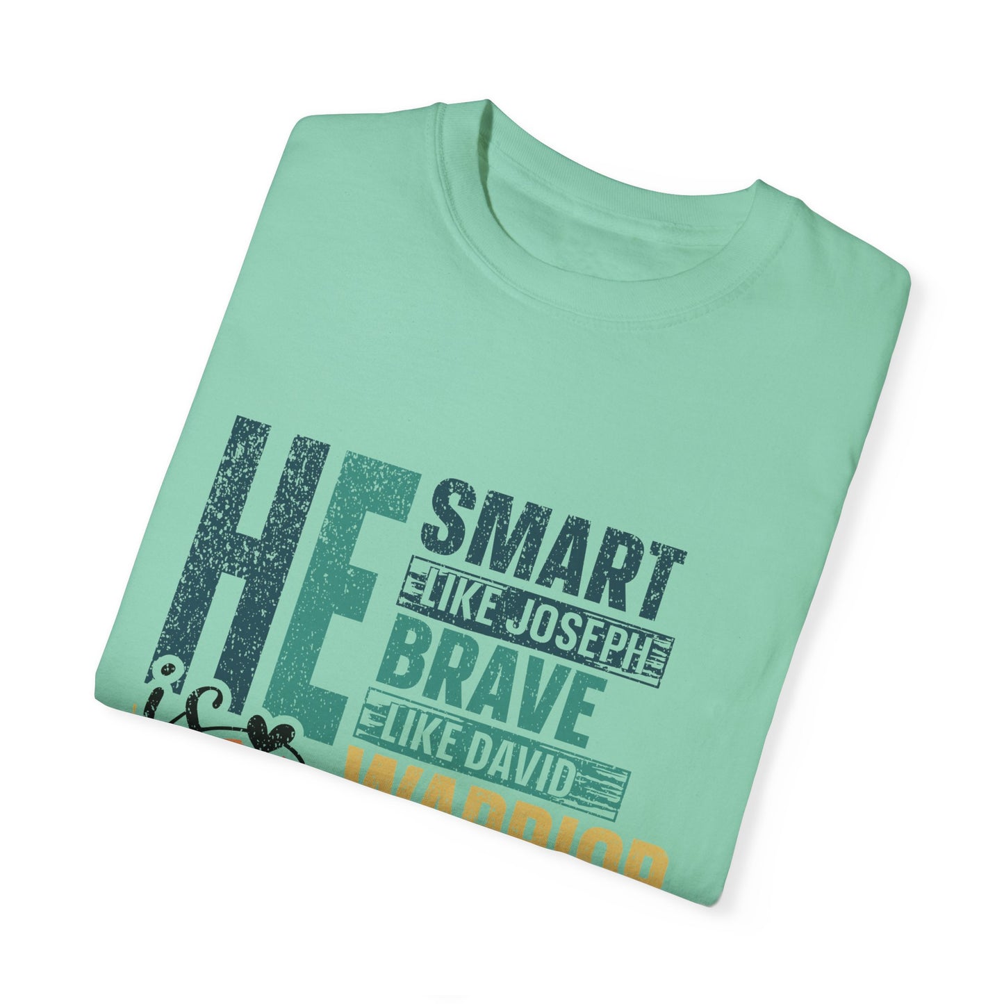 He is Smart like Jospeh,  Men's Garment-Dyed T-shirt