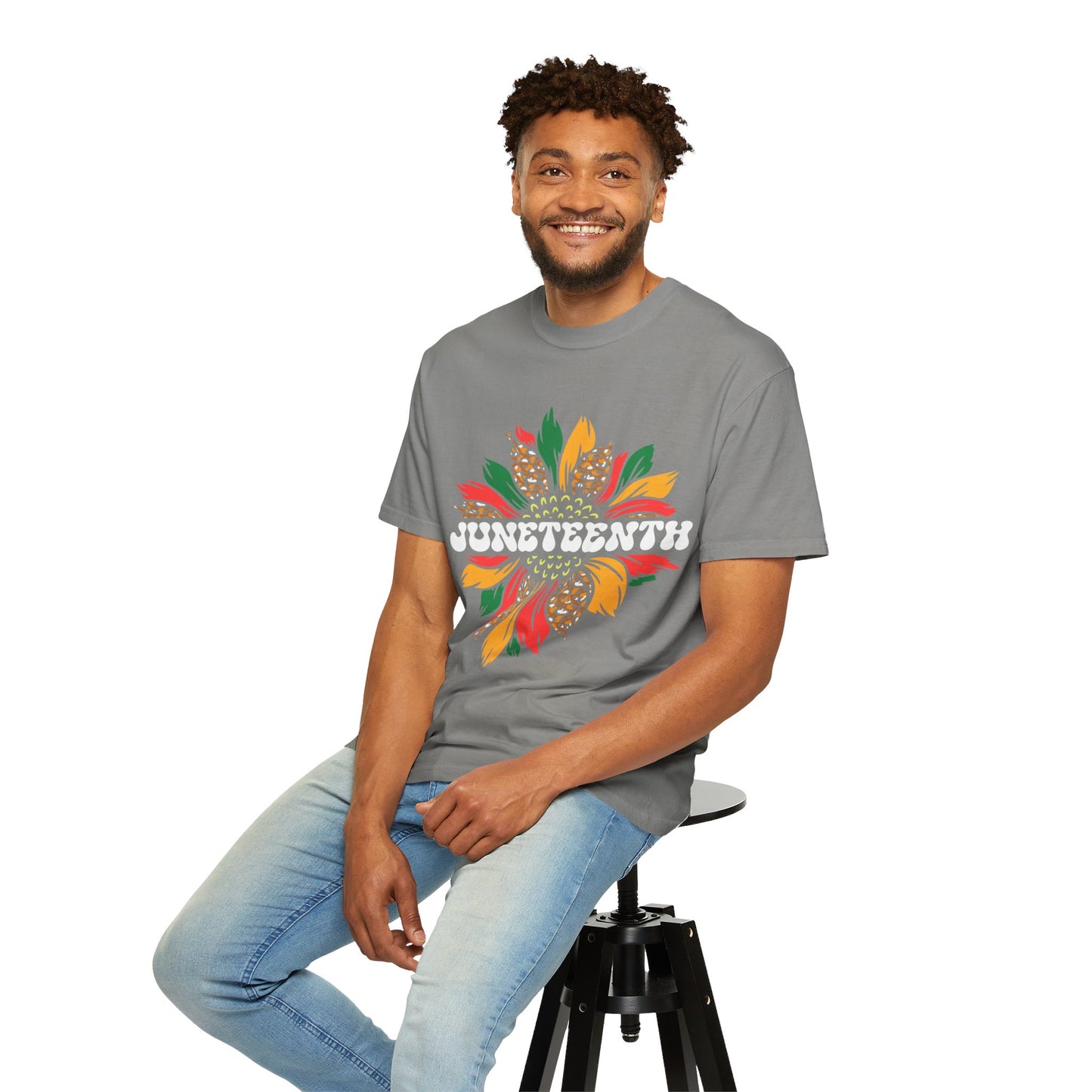 Juneteenth, Unisex Garment-Dyed T-shirt