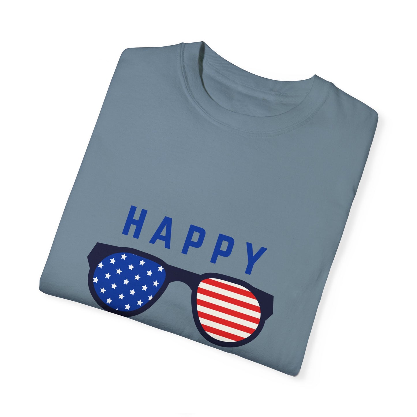 Happy Independence Day  Unisex Garment-Dyed T-shirt