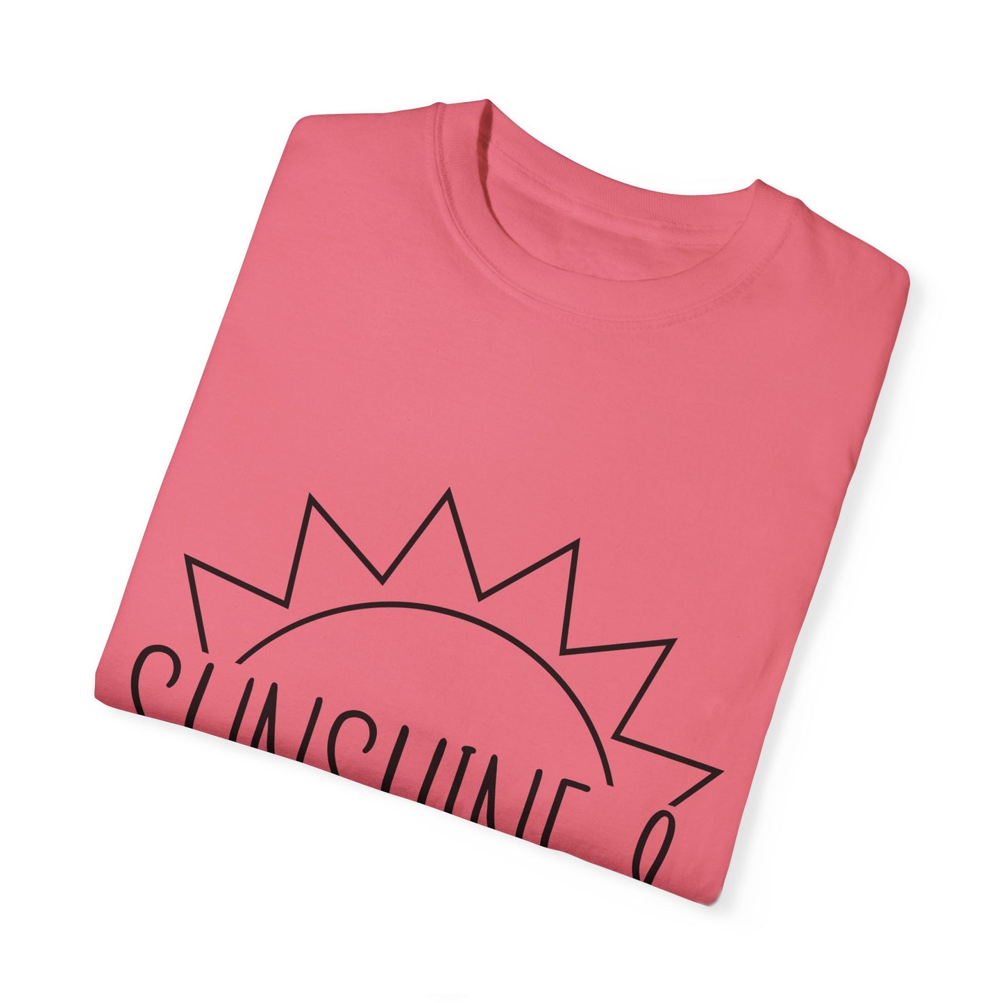 Sunshine & Summertime Unisex Garment-Dyed T-shirt