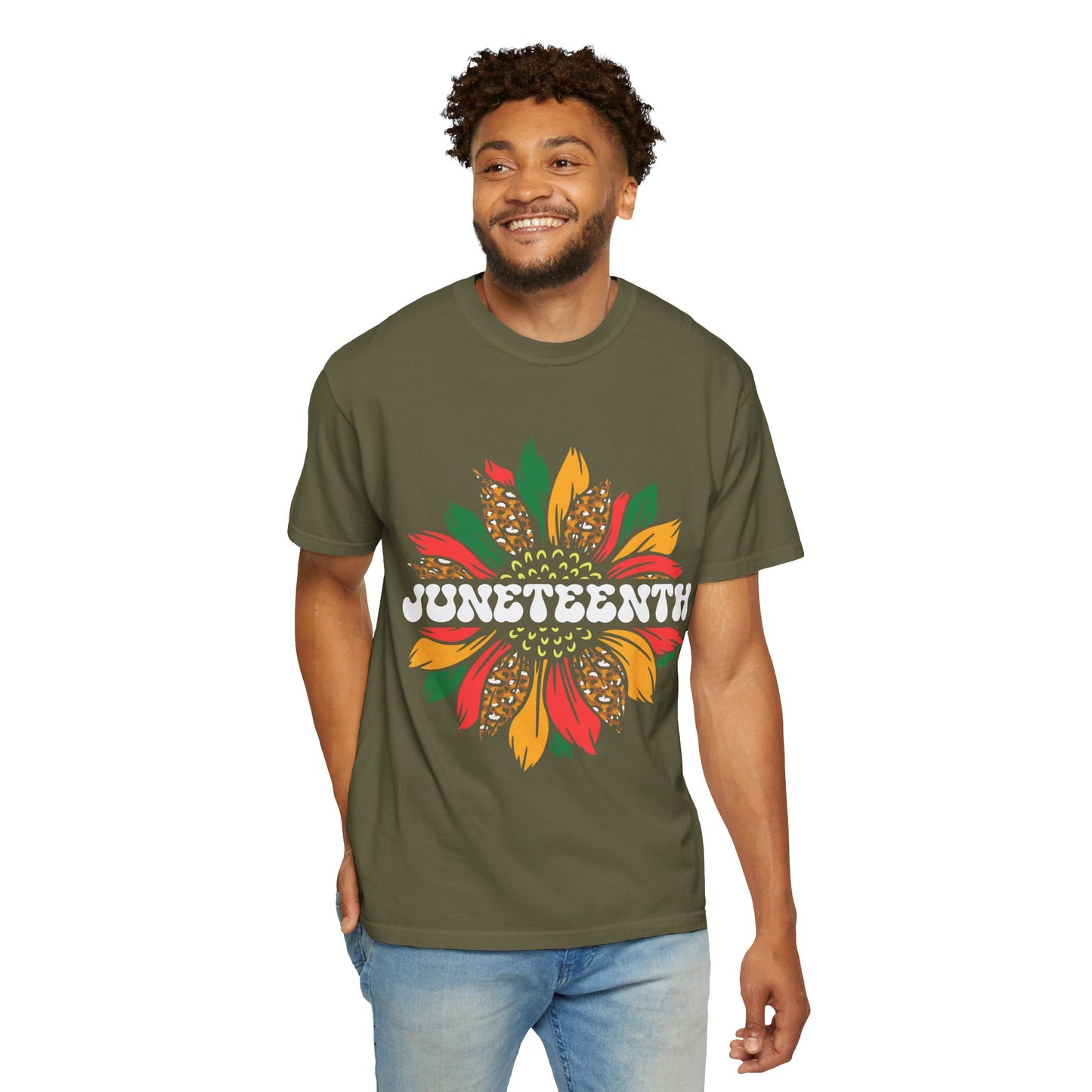 Juneteenth, Unisex Garment-Dyed T-shirt