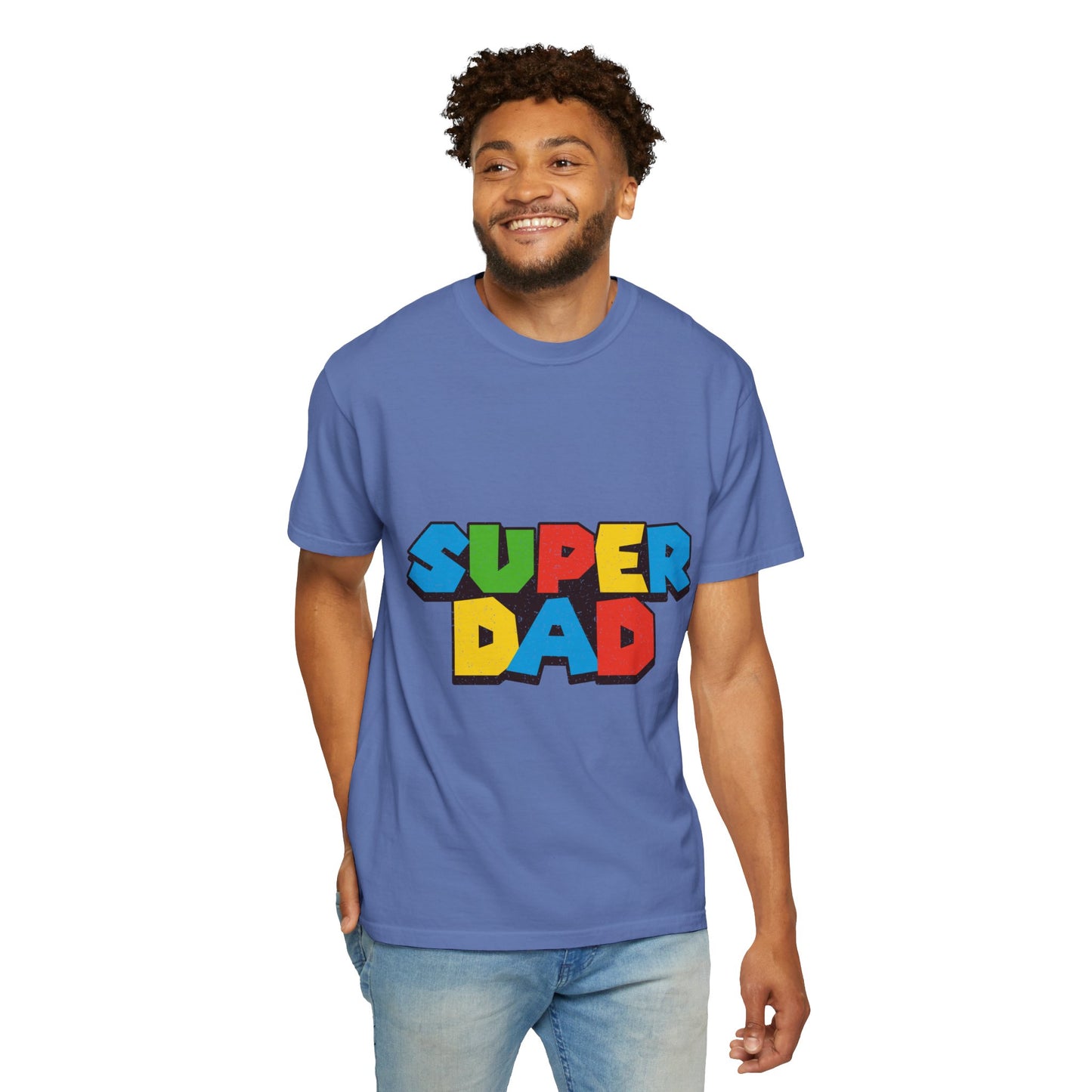 Super Dad Men's Garment-Dyed T-shirt