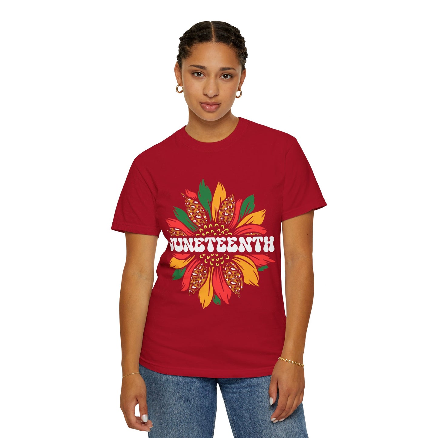 Juneteenth, Unisex Garment-Dyed T-shirt