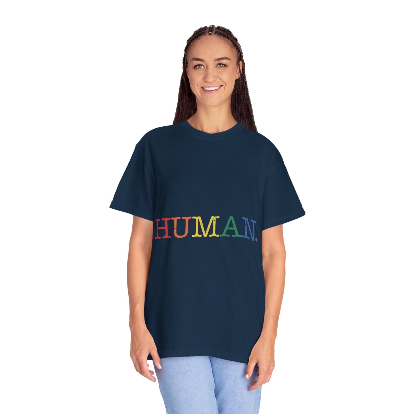 Human Unisex Garment-Dyed T-shirt