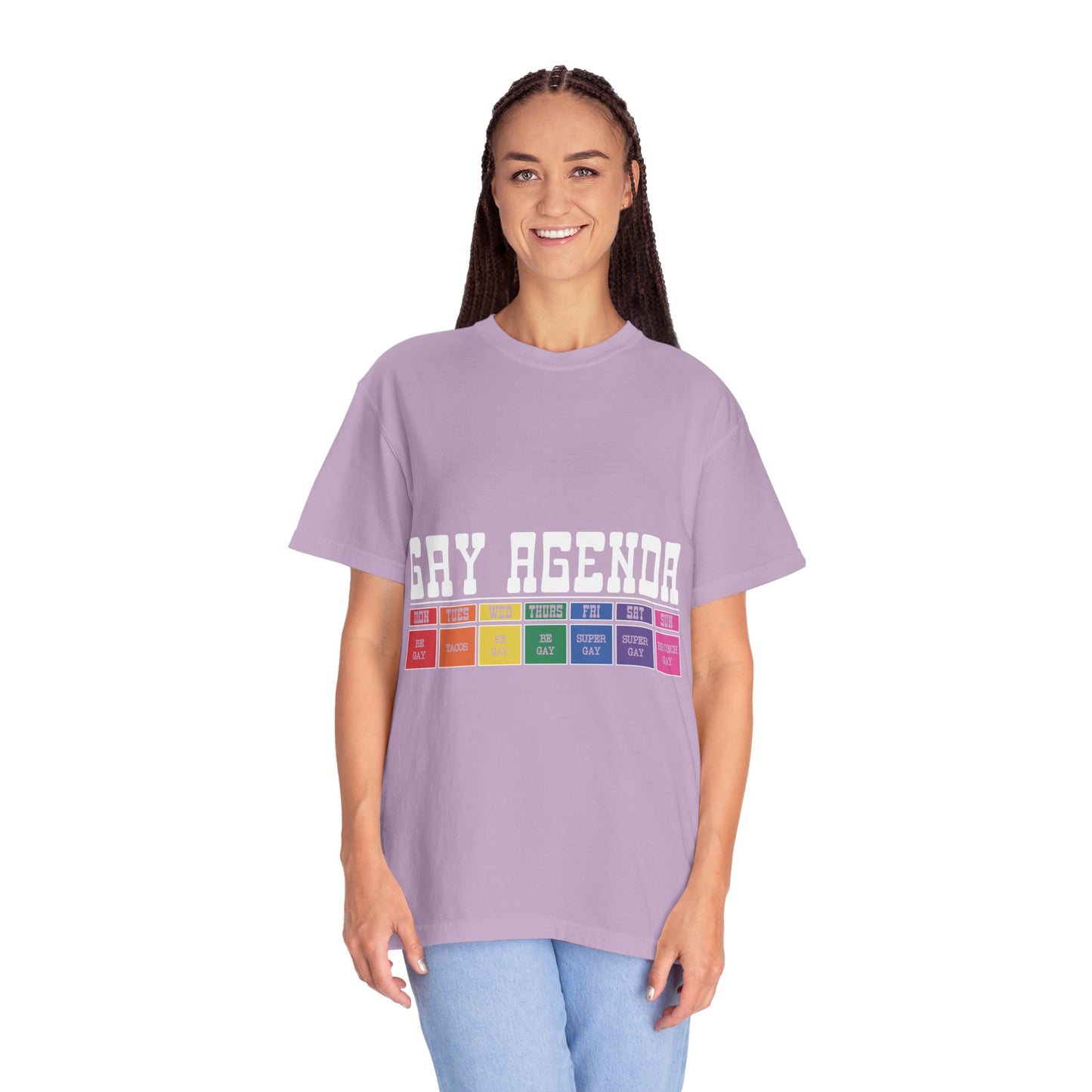 Gay Agenda Unisex Garment-Dyed T-shirt