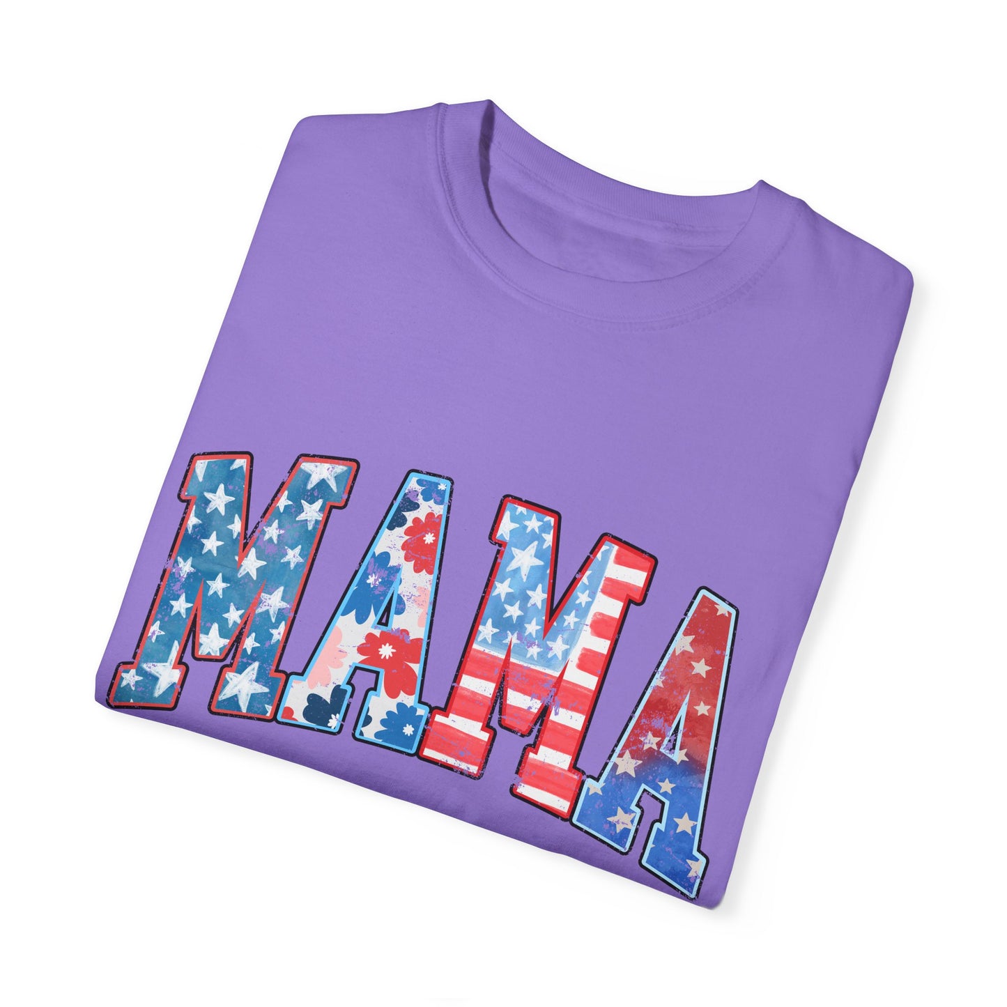 Mama America  Garment-Dyed T-shirt