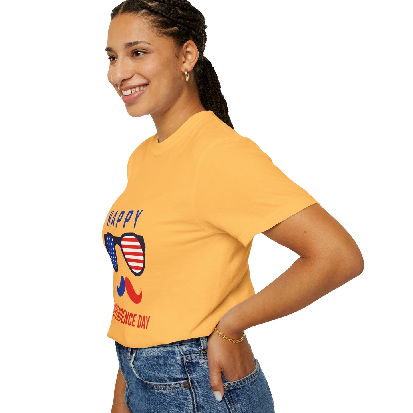 Happy Independence Day  Unisex Garment-Dyed T-shirt