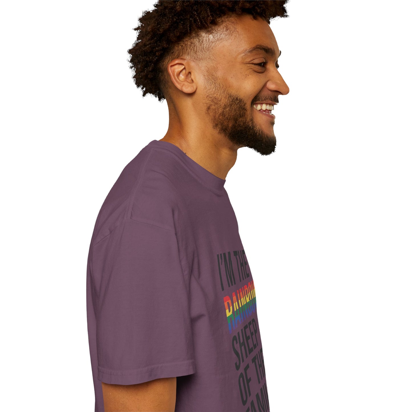 I'm The Rainbow Sheep of The Family Unisex Garment-Dyed T-shirt