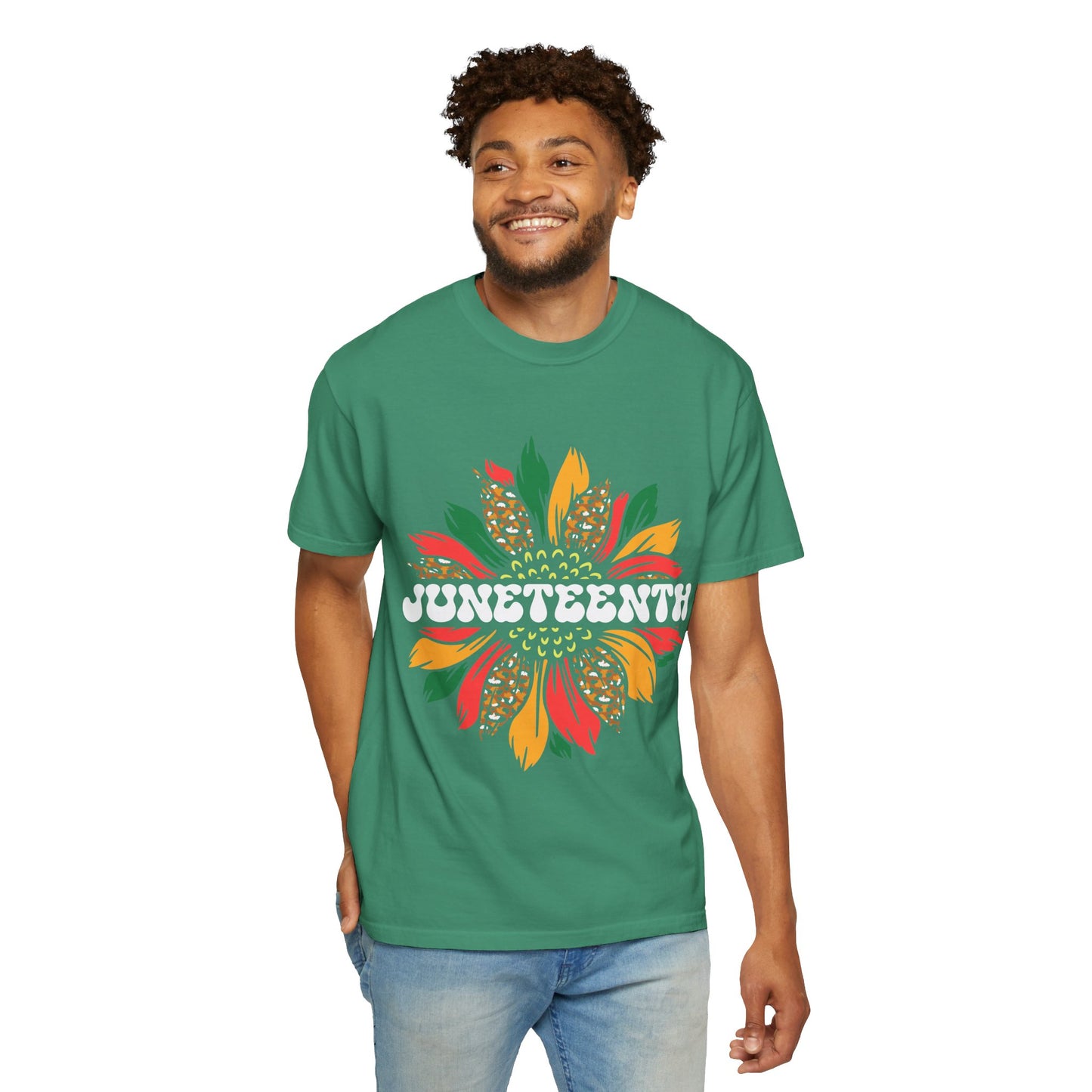 Juneteenth, Unisex Garment-Dyed T-shirt