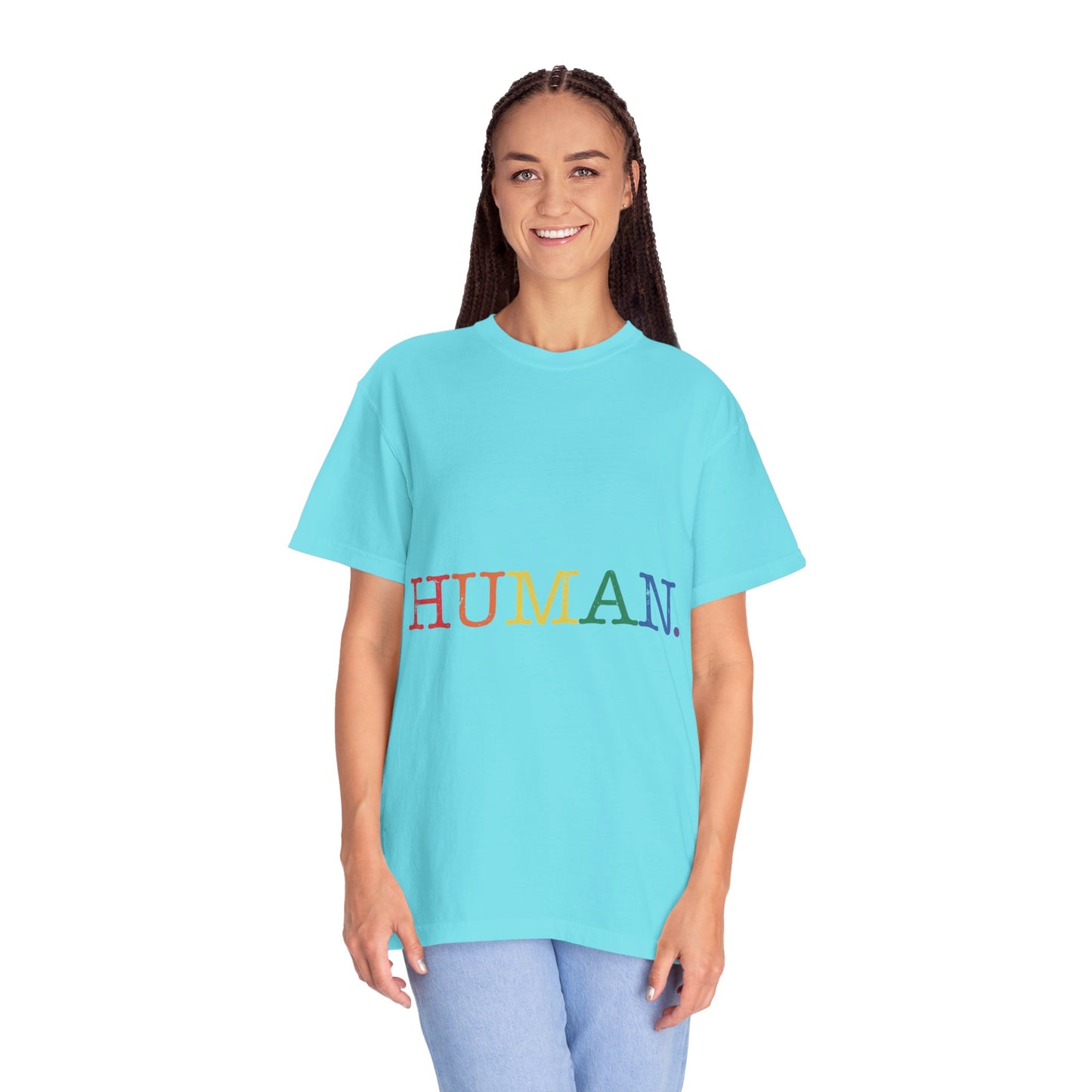 Human Unisex Garment-Dyed T-shirt