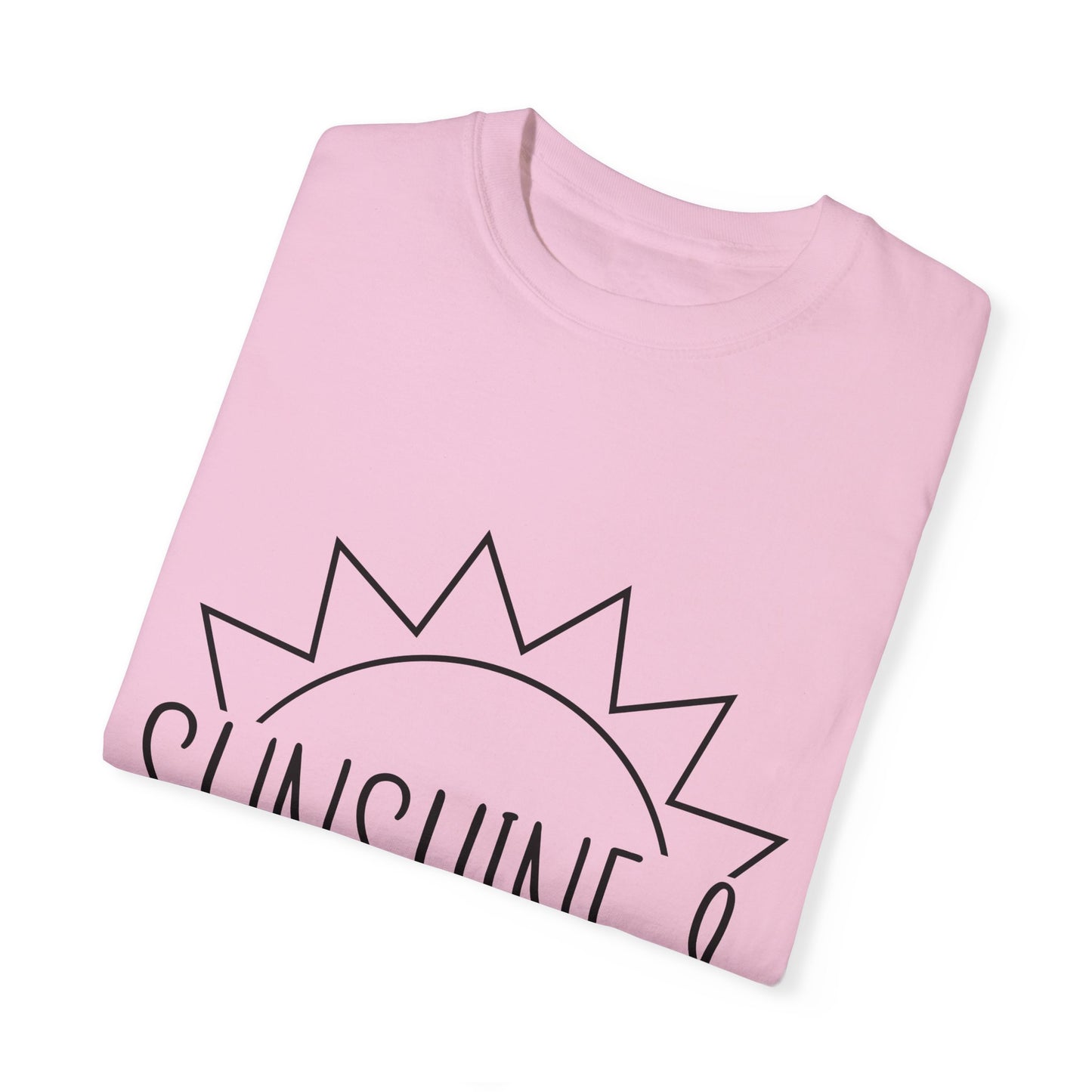 Sunshine & Summertime Unisex Garment-Dyed T-shirt