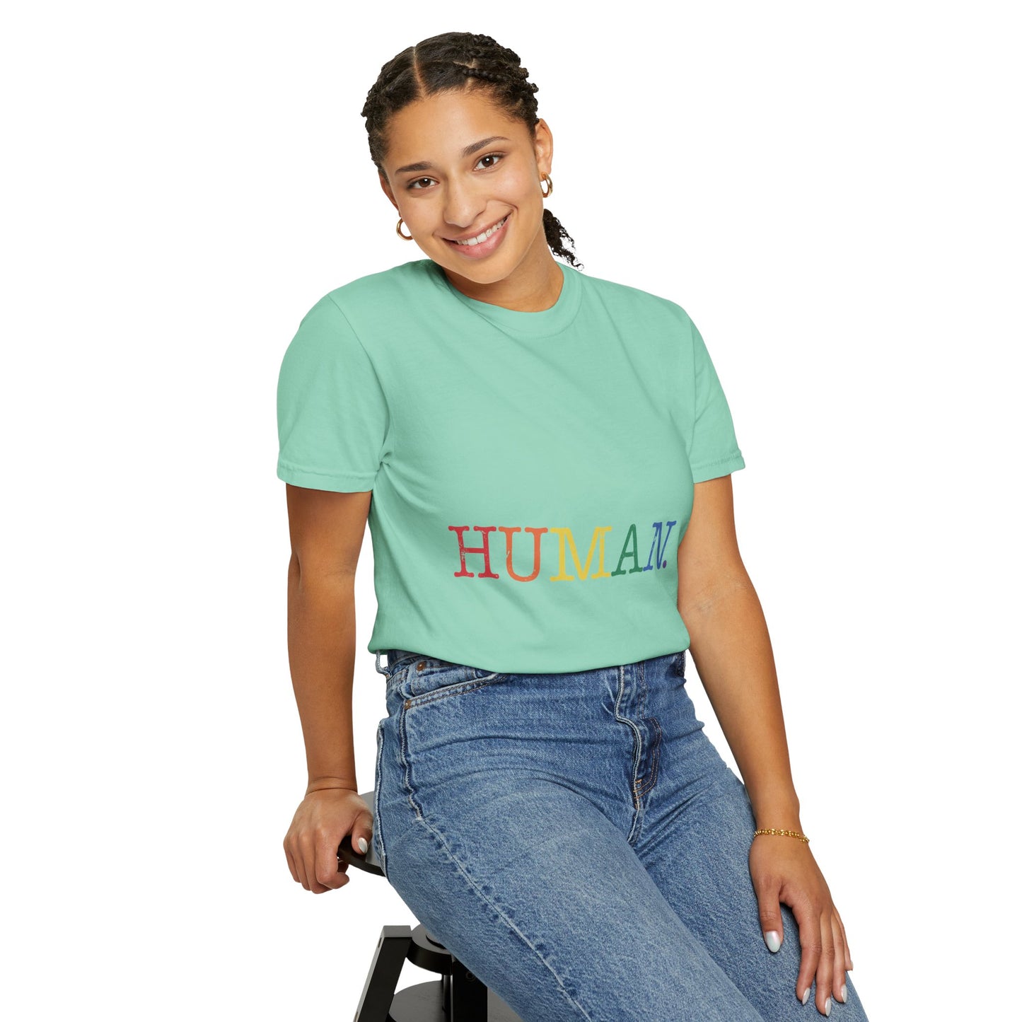 Human Unisex Garment-Dyed T-shirt