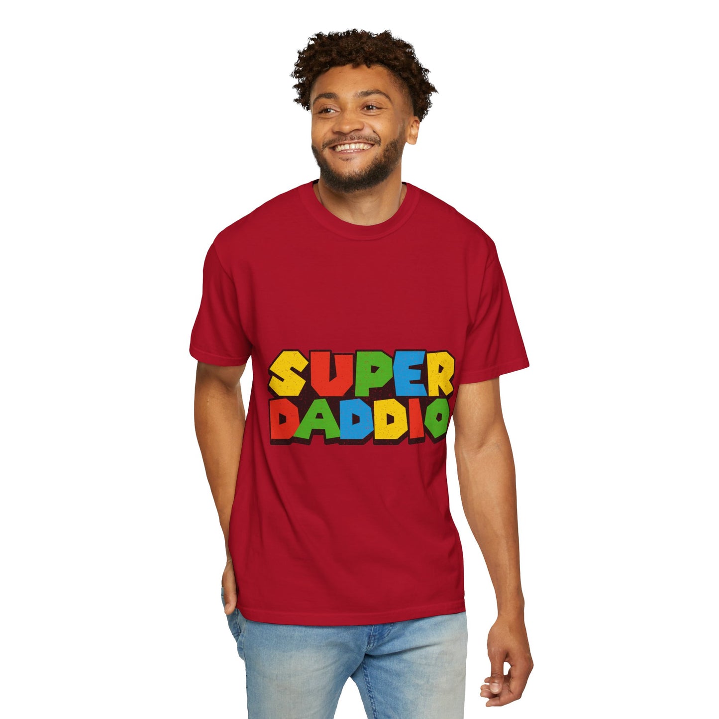 Super Daddio,  Men's Garment-Dyed T-shirt