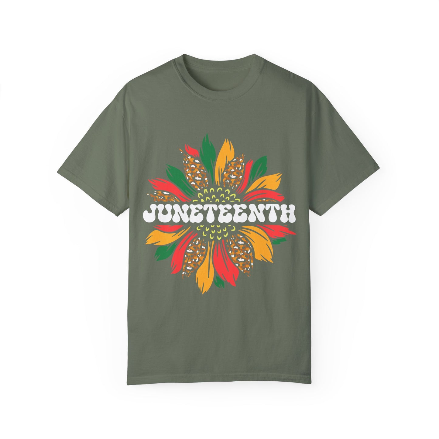 Juneteenth, Unisex Garment-Dyed T-shirt