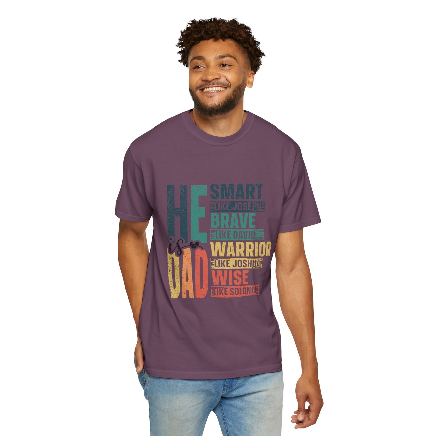 He is Smart like Jospeh,  Men's Garment-Dyed T-shirt