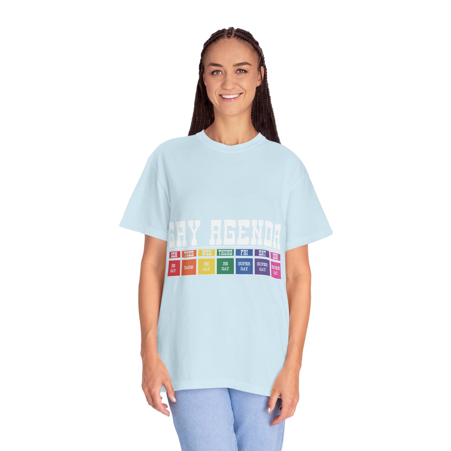 Gay Agenda Unisex Garment-Dyed T-shirt