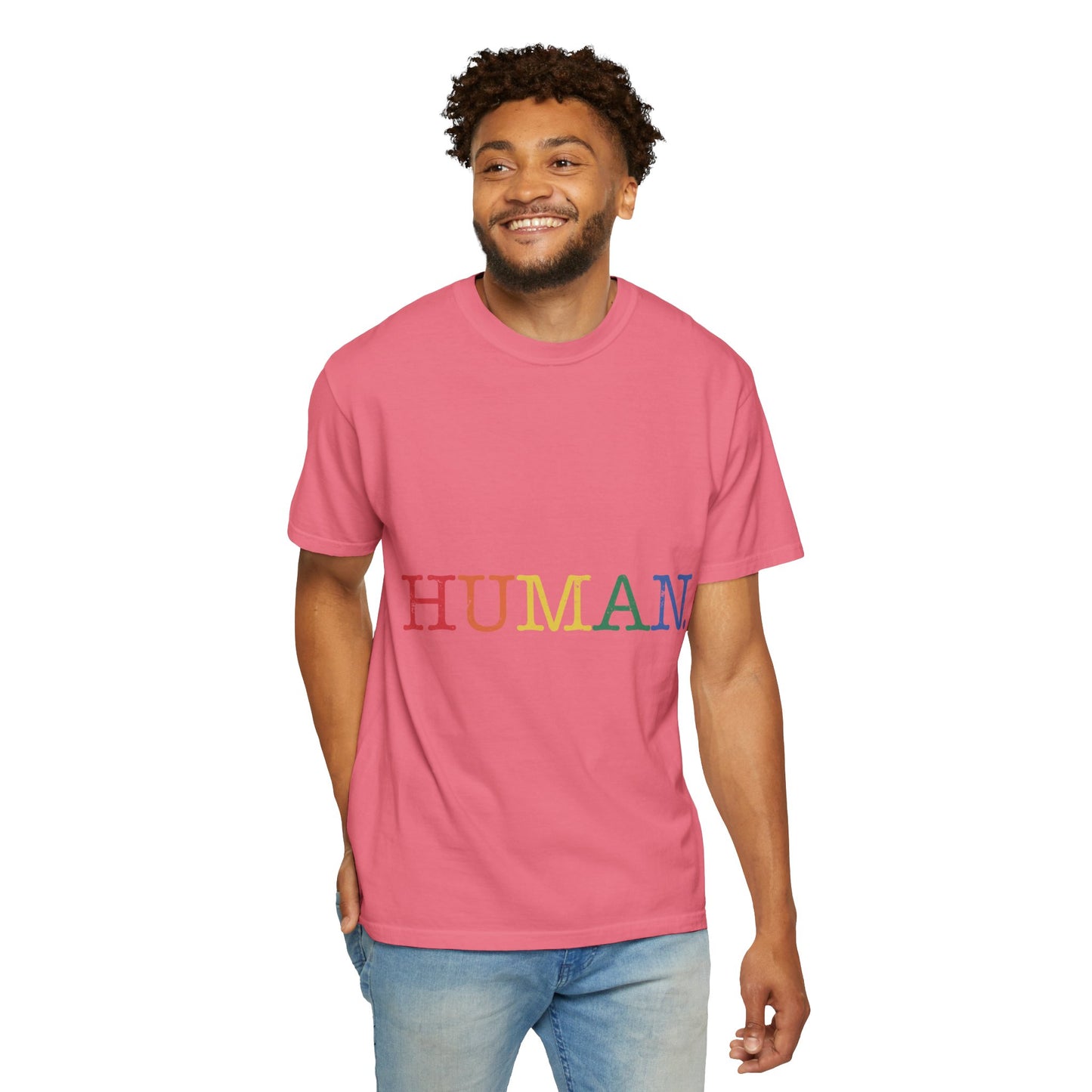 Human Unisex Garment-Dyed T-shirt