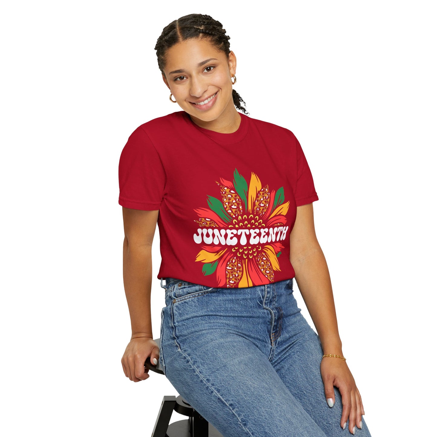 Juneteenth, Unisex Garment-Dyed T-shirt