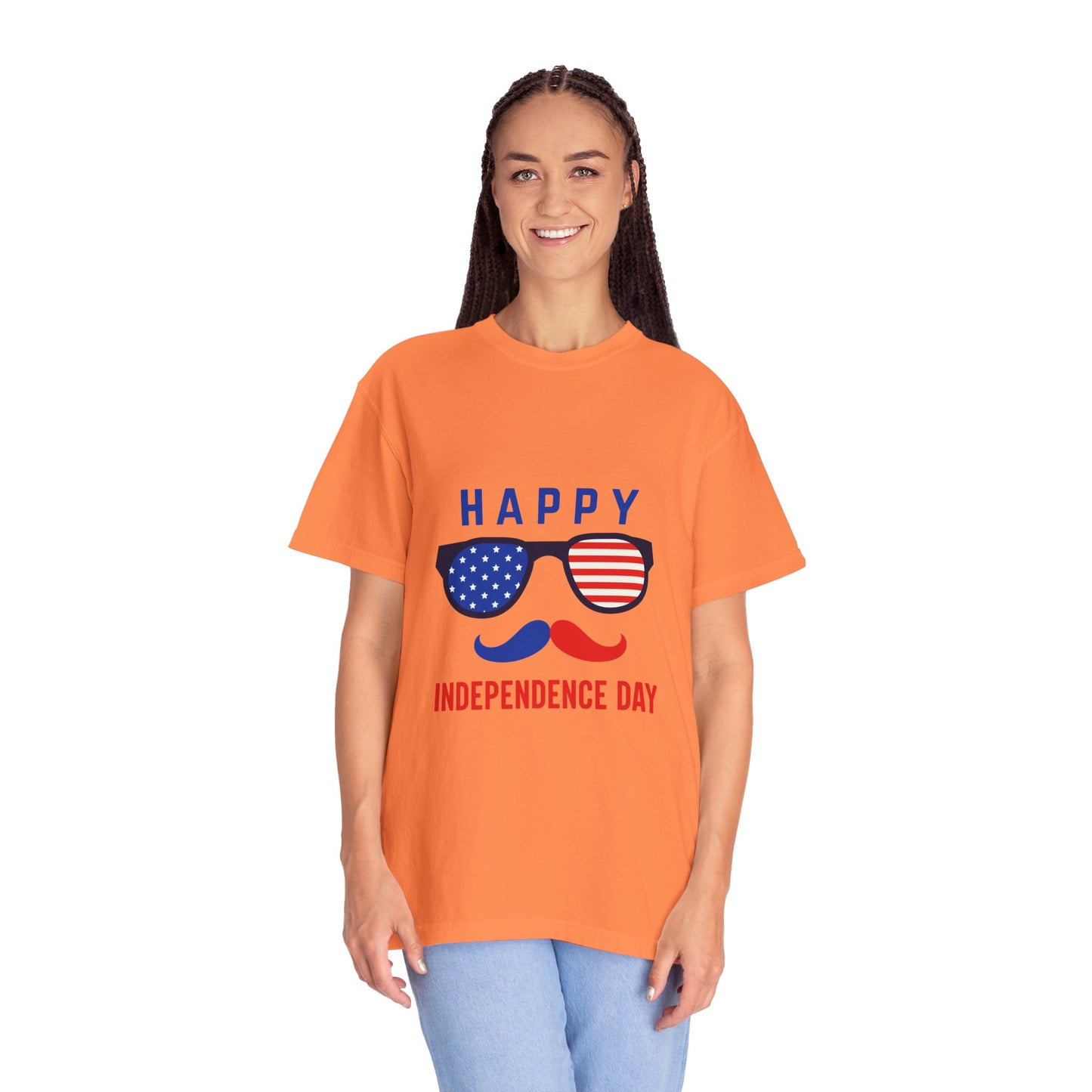 Happy Independence Day  Unisex Garment-Dyed T-shirt