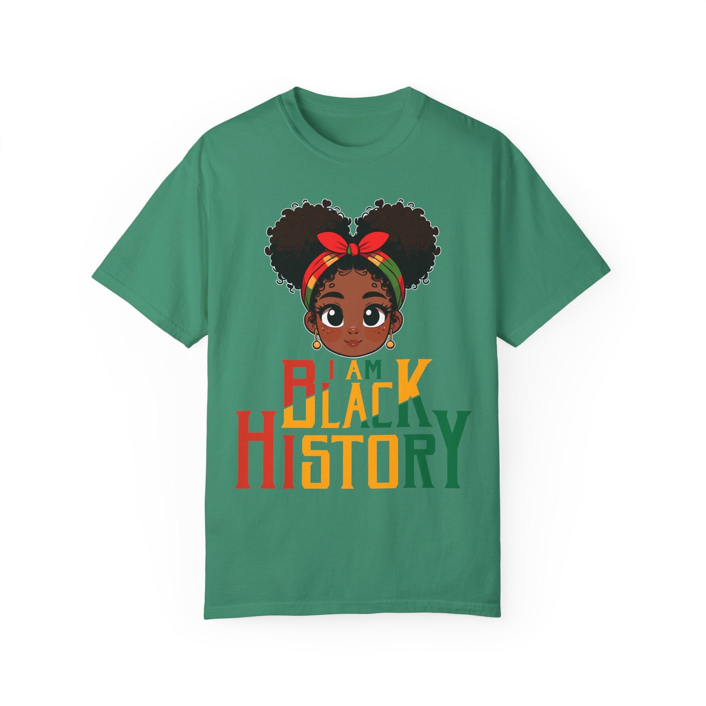 I am Black History, Unisex Garment-Dyed T-shirt