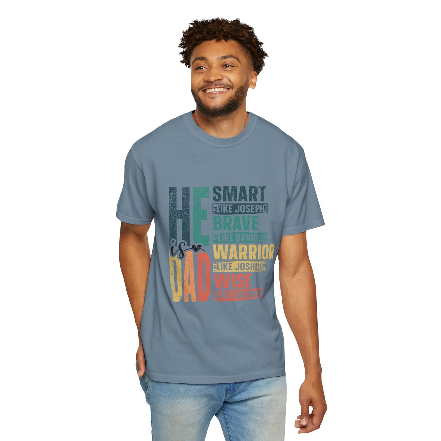 He is Smart like Jospeh,  Men's Garment-Dyed T-shirt