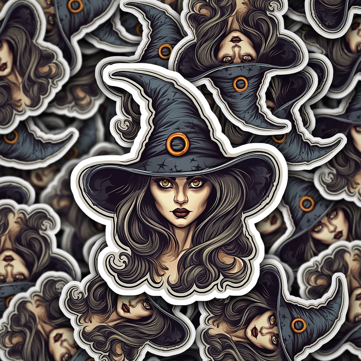 Wicked Witch Vinyl Sticker - Unleash the Magic of Mischief