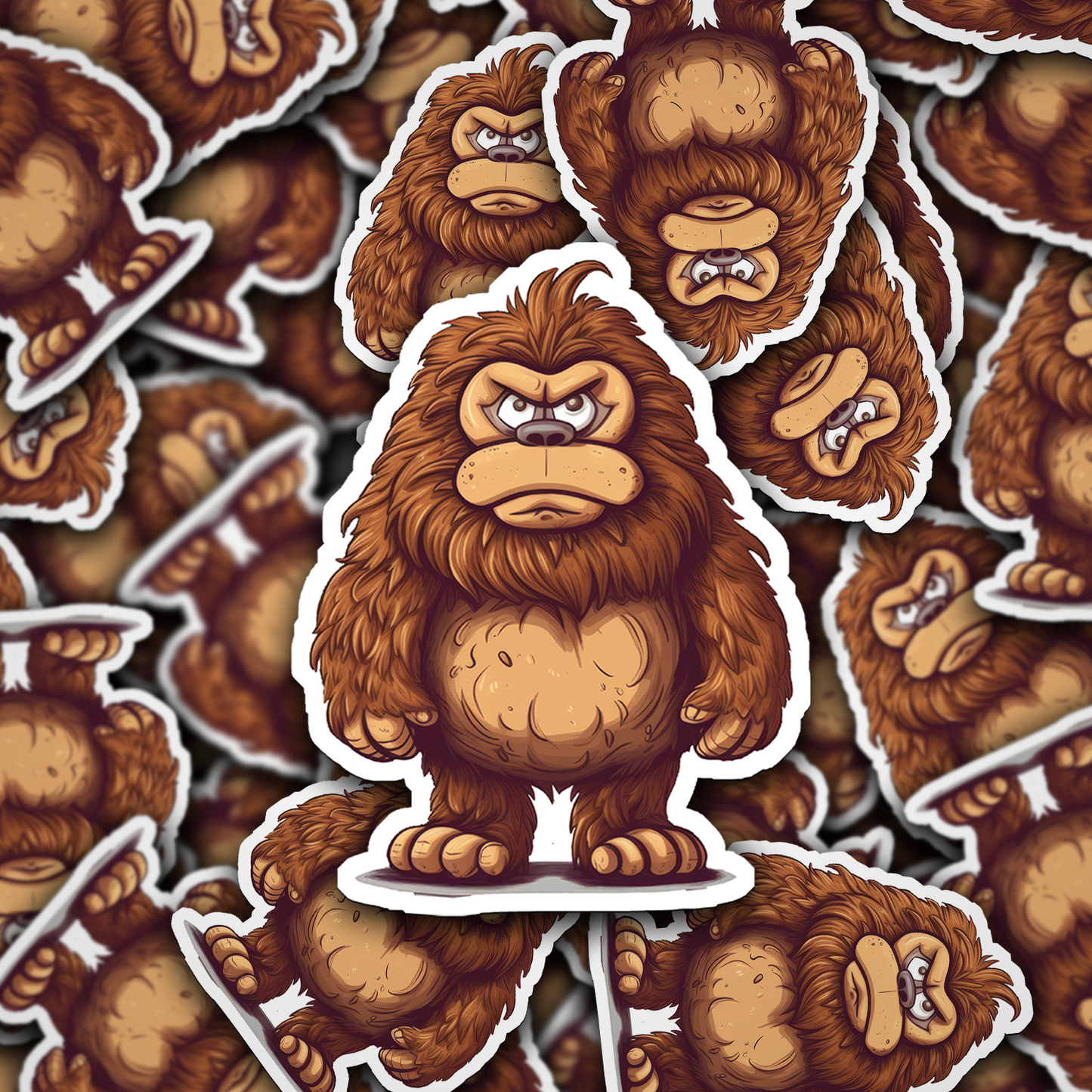 Bigfoot Vinyl Sticker - Embrace the Mystery of the Forest Legend