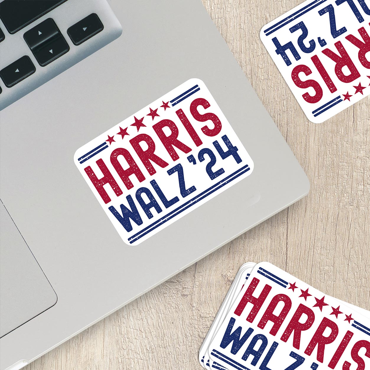 Harris Walz 2024 Vinyl Sticker - Durable and Weatherproof