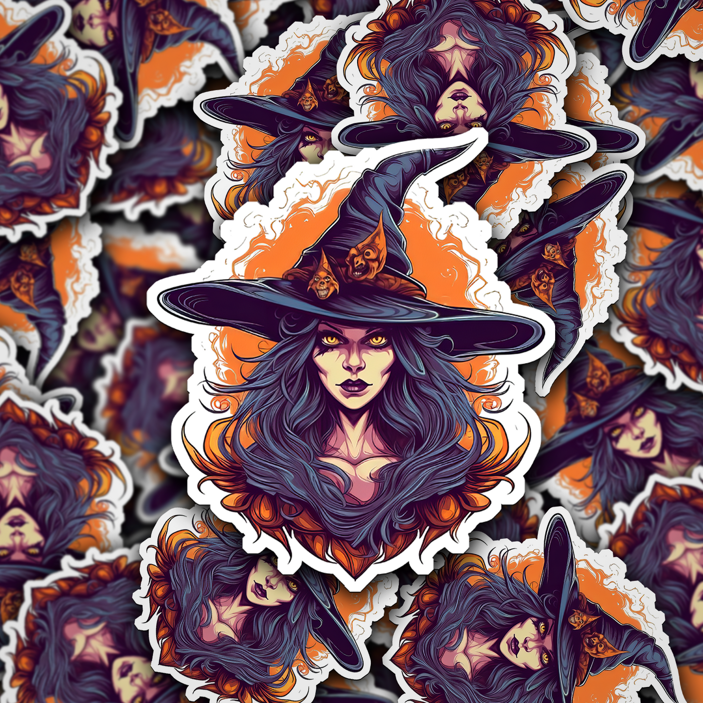 Wicked Witch Vinyl Sticker - Unleash the Magic of Mischief