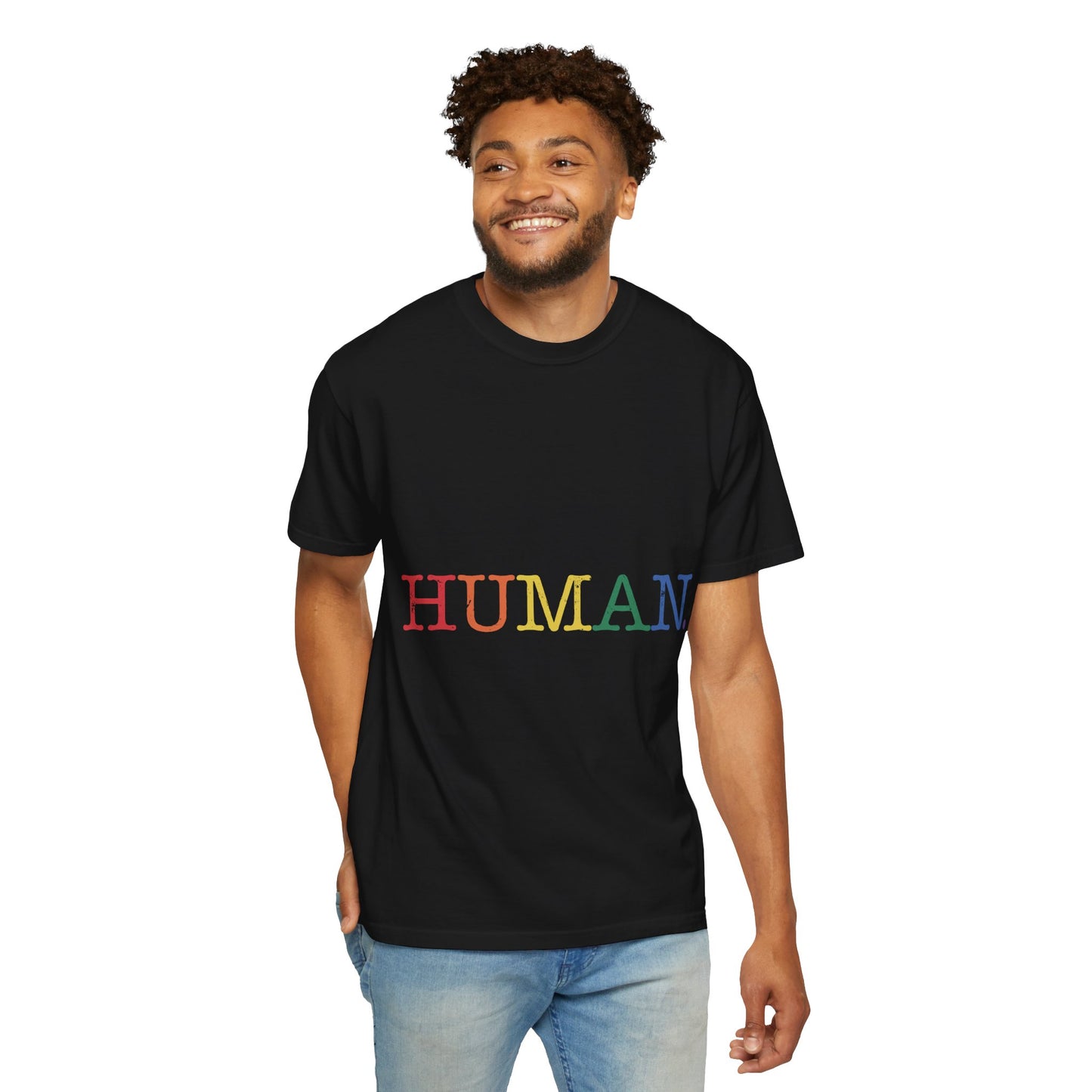 Human Unisex Garment-Dyed T-shirt