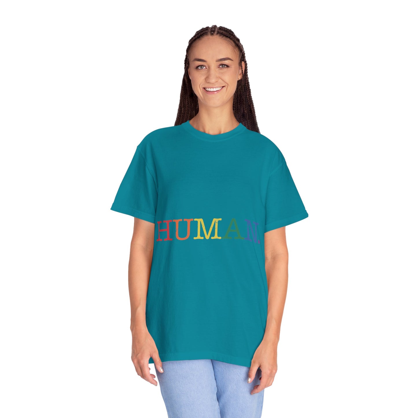 Human Unisex Garment-Dyed T-shirt