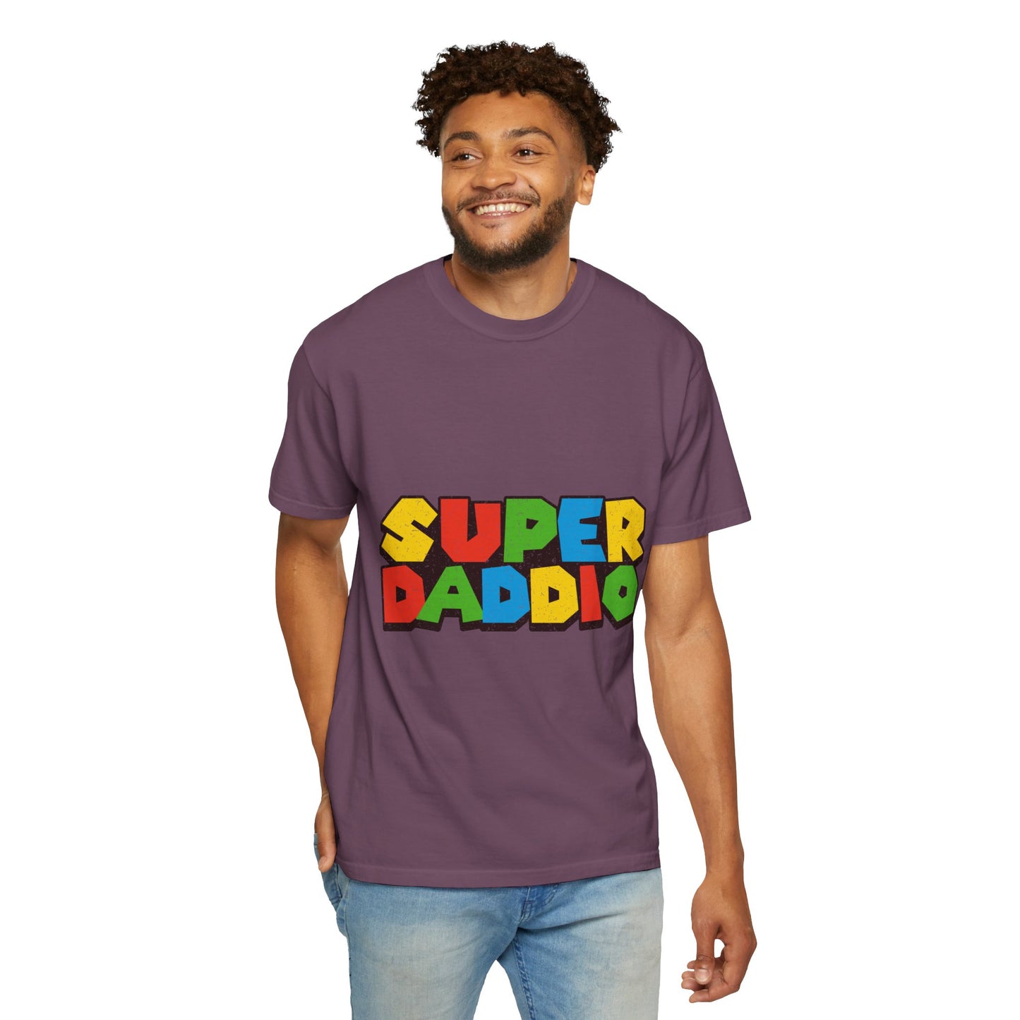 Super Daddio,  Men's Garment-Dyed T-shirt