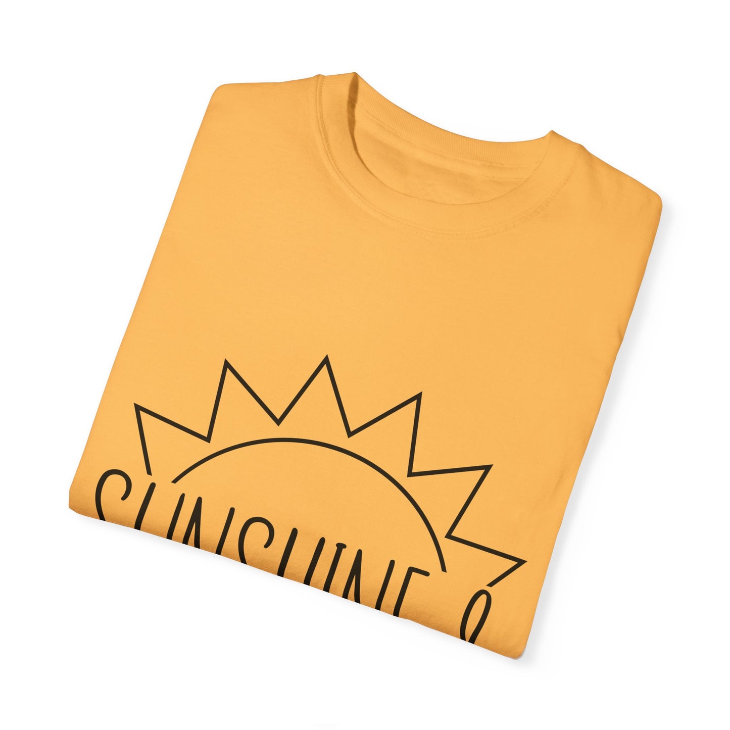 Sunshine & Summertime Unisex Garment-Dyed T-shirt