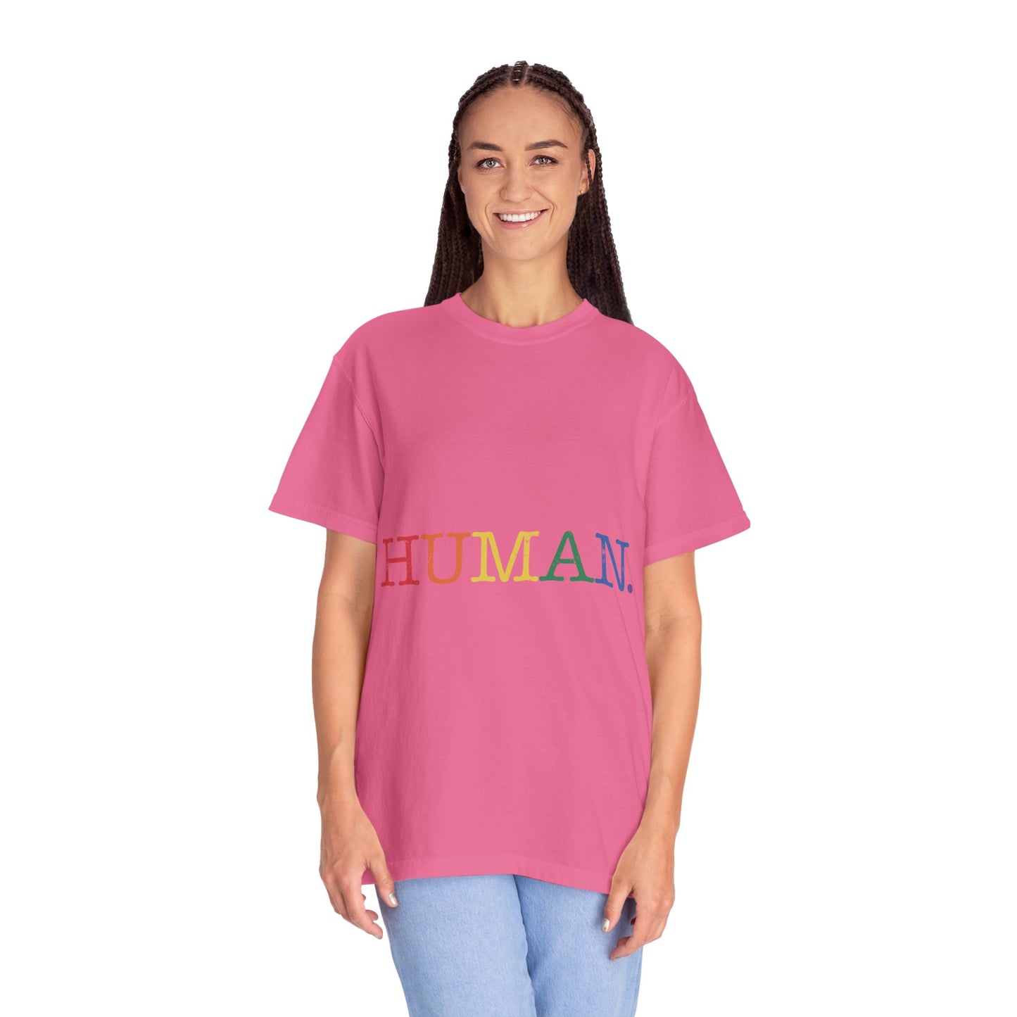 Human Unisex Garment-Dyed T-shirt